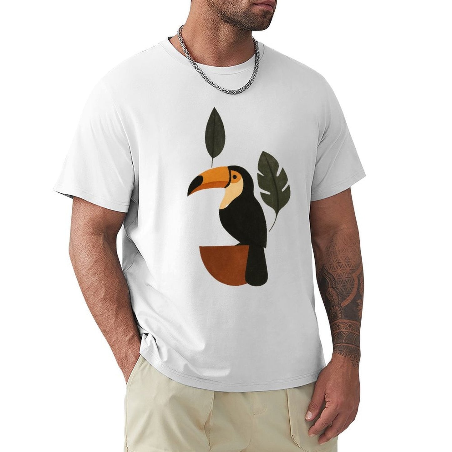 ,Men's Cotton Short - sleeved T-shirt, Breathable Loose - fitting Casual Summer Top, Suitable for Outdoor Activities and Daily Comfortable Wear,Men's T-shirt100%cottonz9ogphqfd1ov - TrendyLookz