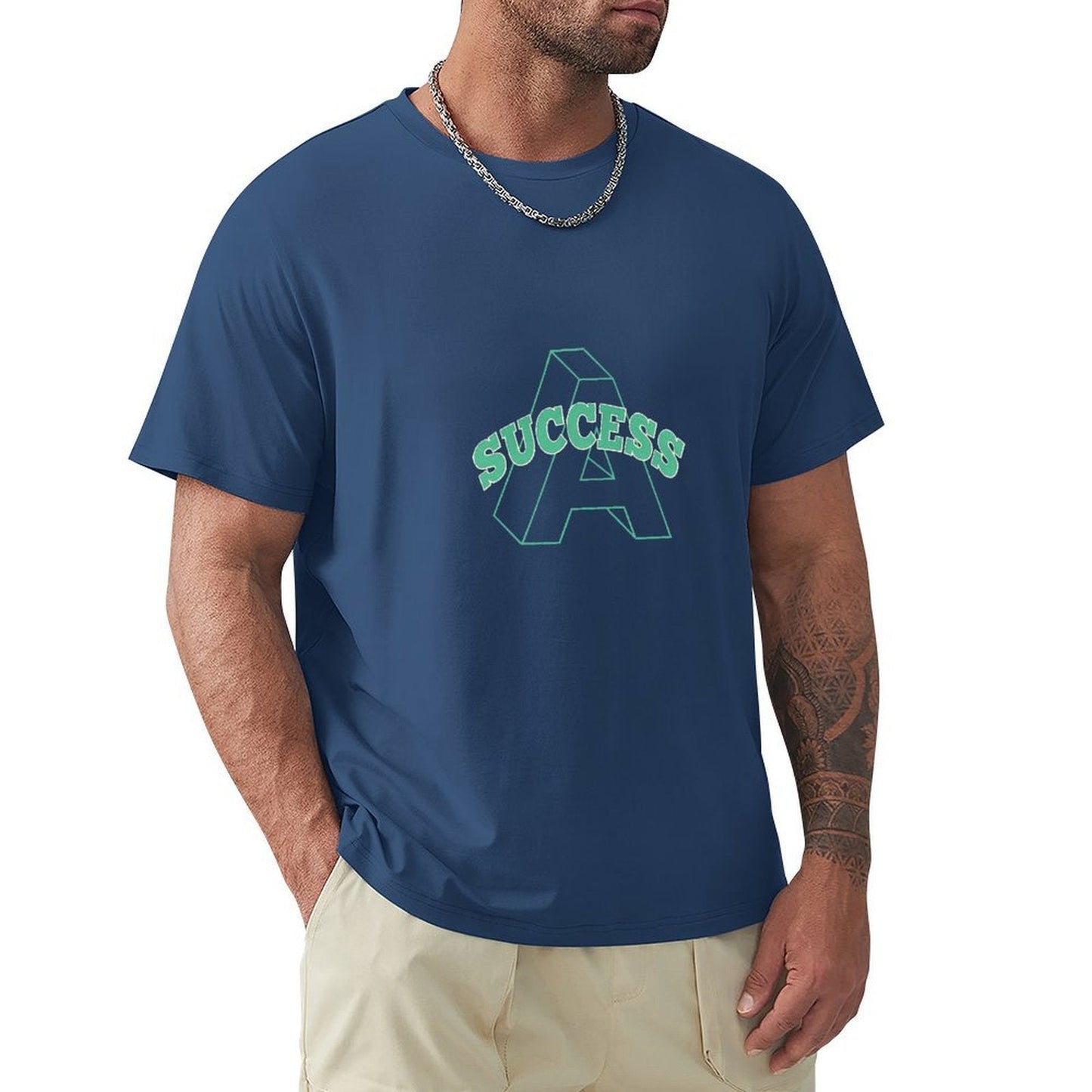 ,Men's Cotton Short - sleeved T-shirt, Breathable Loose - fitting Casual Summer Top, Suitable for Outdoor Activities and Daily Comfortable Wear,Men's T-shirt100%cottonz9ogxemvcyur - TrendyLookz