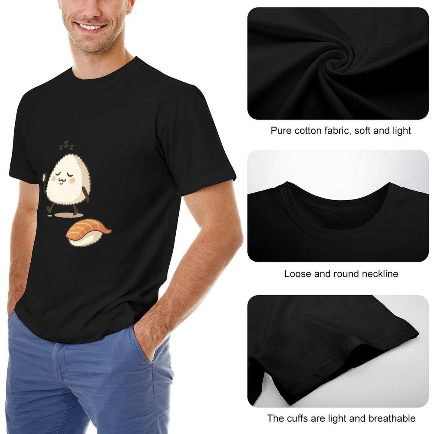 ,Men's Cotton Short - sleeved T-shirt, Breathable Loose - fitting Casual Summer Top, Suitable for Outdoor Activities and Daily Comfortable Wear,Men's T-shirt100%cottonz9ogjv4lzpmp - TrendyLookz