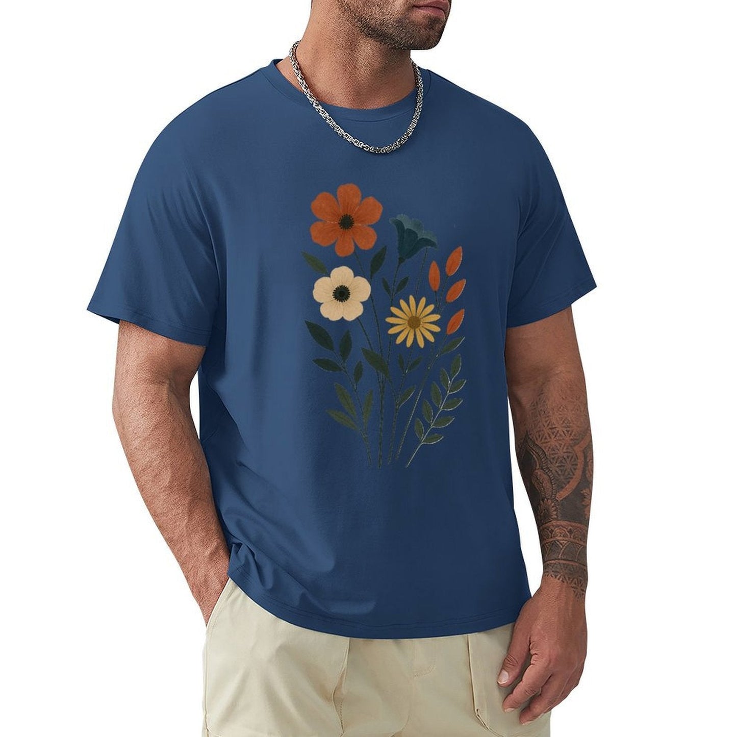 ,Men's Cotton Short - sleeved T-shirt, Breathable Loose - fitting Casual Summer Top, Suitable for Outdoor Activities and Daily Comfortable Wear,Men's T-shirt100%cottonz9ogxex4xuxg - TrendyLookz