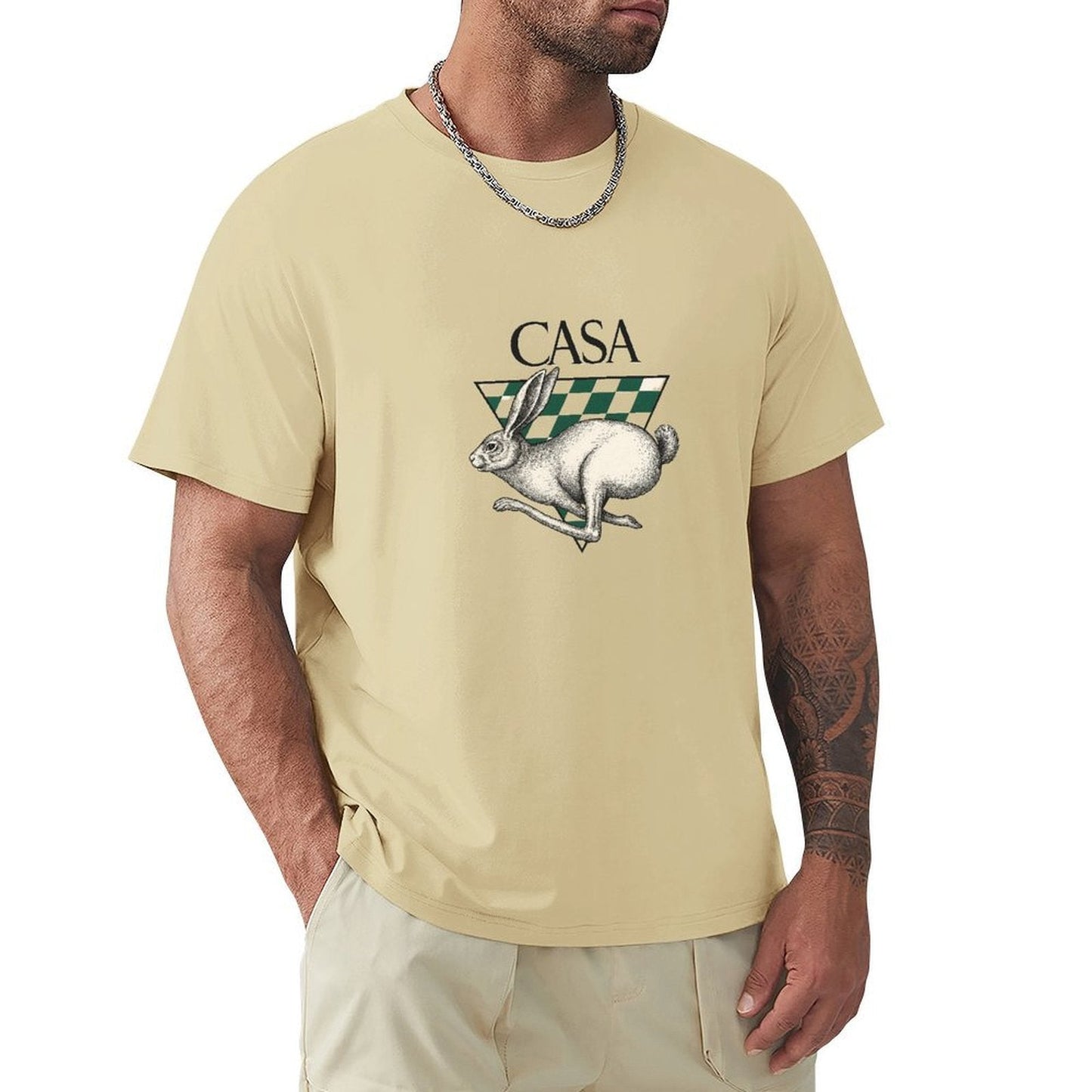 ,Men's Cotton Short - sleeved T-shirt, Breathable Loose - fitting Casual Summer Top, Suitable for Outdoor Activities and Daily Comfortable Wear,Men's T-shirt100%cottonz9ogx8f62u56 - TrendyLookz