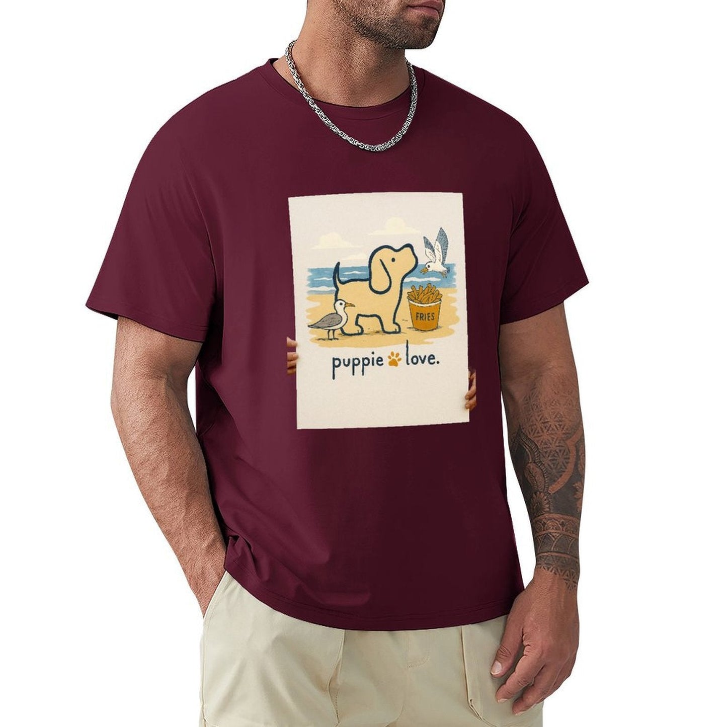 ,Men's Cotton Short - sleeved T-shirt, Breathable Loose - fitting Casual Summer Top, Suitable for Outdoor Activities and Daily Comfortable Wear,Men's T-shirt100%cottonz9ogjvyntth6 - TrendyLookz