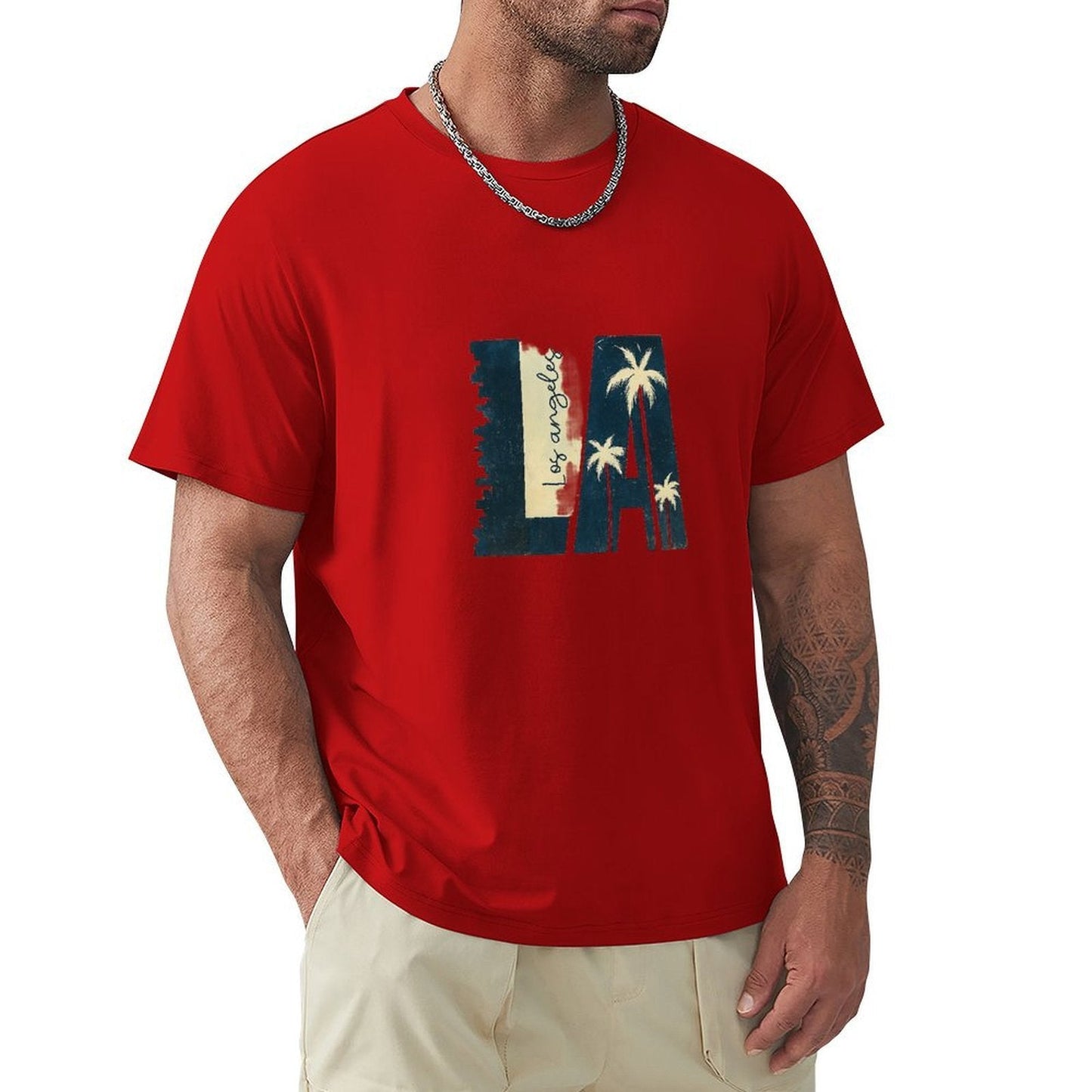 ,Men's Cotton Short - sleeved T-shirt, Breathable Loose - fitting Casual Summer Top, Suitable for Outdoor Activities and Daily Comfortable Wear,Men's T-shirt100%cottonz9ogph9elrtg - TrendyLookz