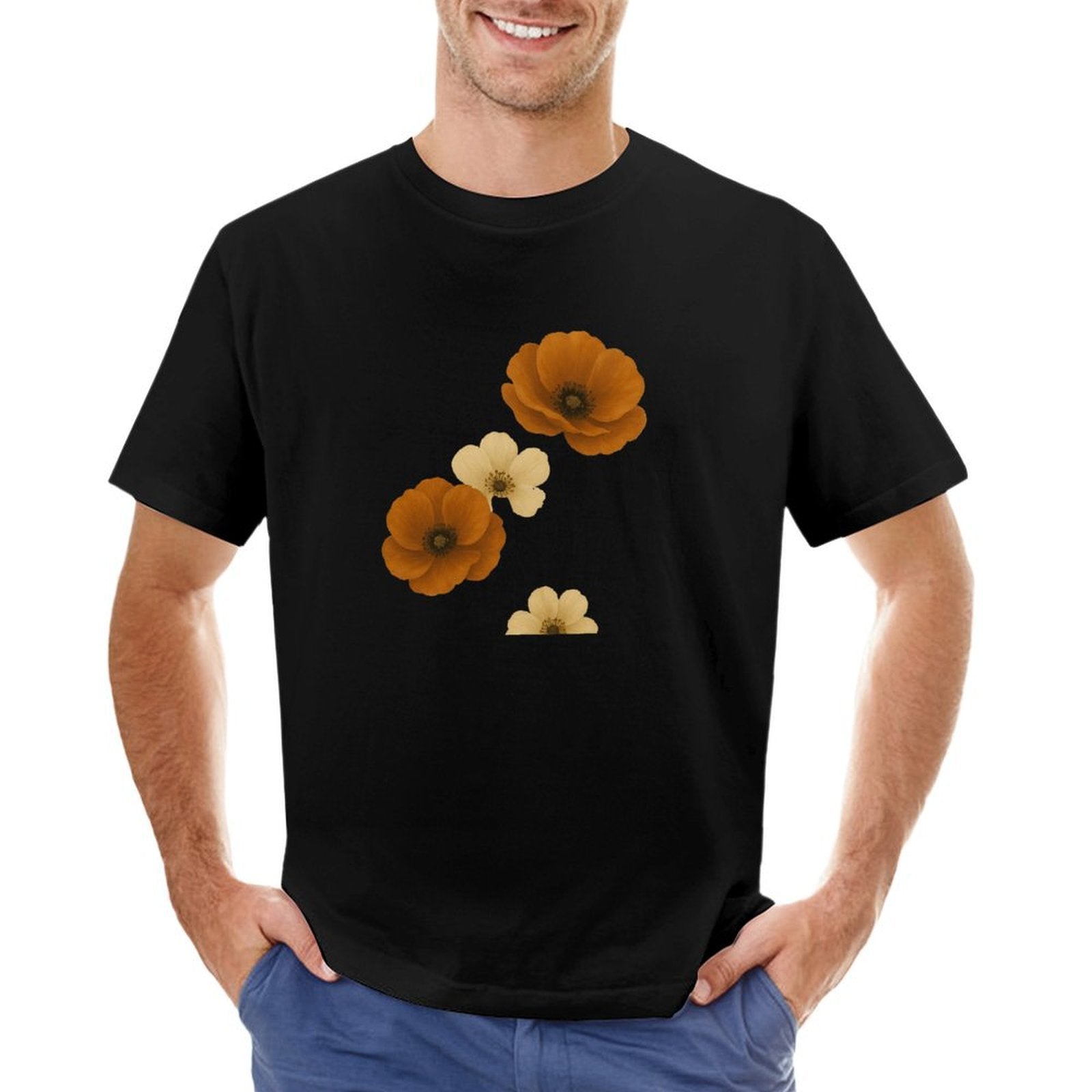 ,Men's Cotton Short - sleeved T-shirt, Breathable Loose - fitting Casual Summer Top, Suitable for Outdoor Activities and Daily Comfortable Wear,Men's T-shirt100%cottonz9ogpgwr5st1 - TrendyLookz