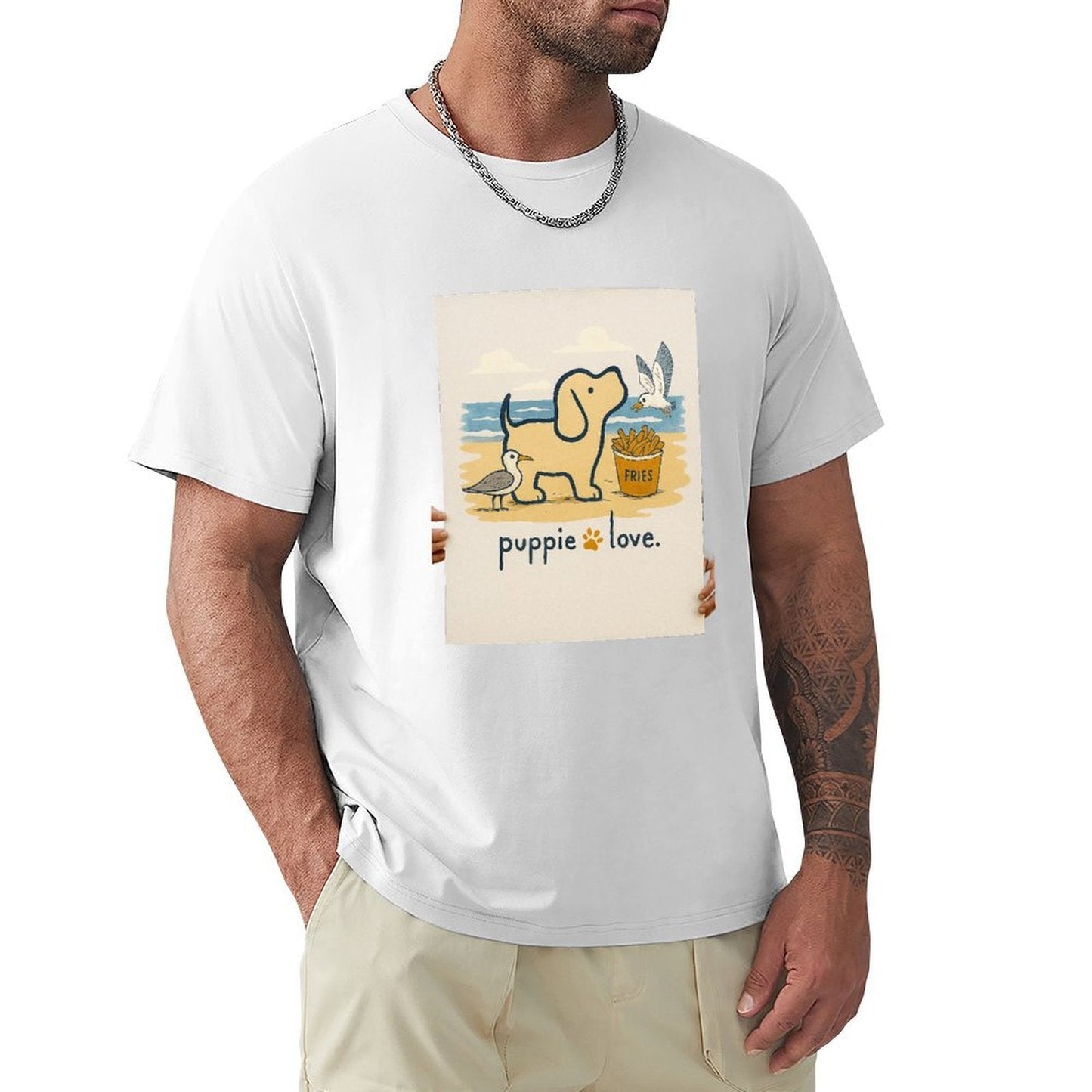 ,Men's Cotton Short - sleeved T-shirt, Breathable Loose - fitting Casual Summer Top, Suitable for Outdoor Activities and Daily Comfortable Wear,Men's T-shirt100%cottonz9ogjvyntth6 - TrendyLookz