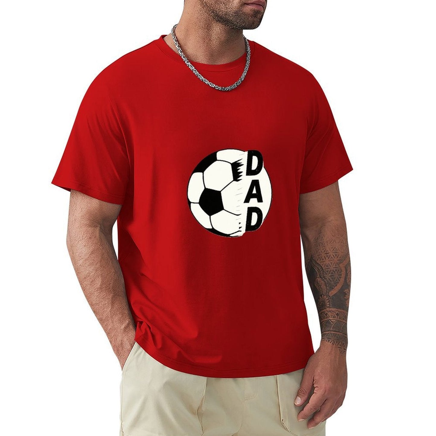 ,Men's Cotton Short - sleeved T-shirt, Breathable Loose - fitting Casual Summer Top, Suitable for Outdoor Activities and Daily Comfortable Wear,Men's T-shirt100%cottonz9ogpbdur8rm - TrendyLookz