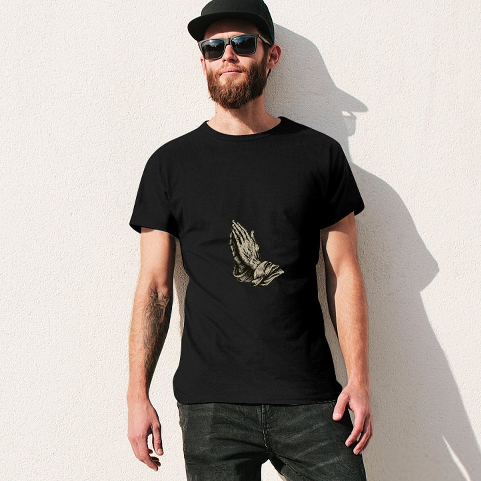 ,Men's Cotton Short - sleeved T-shirt, Breathable Loose - fitting Casual Summer Top, Suitable for Outdoor Activities and Daily Comfortable Wear,Men's T-shirt100%cottonz9ogpg6446uq - TrendyLookz