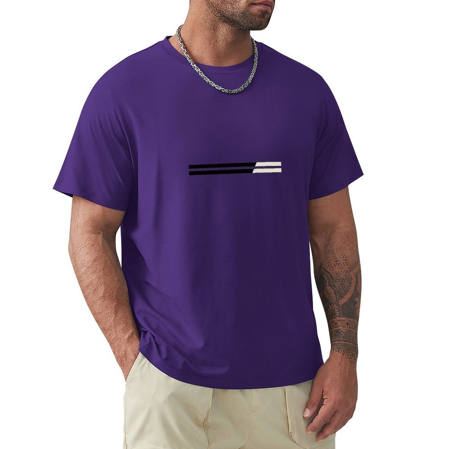 ,Men's Cotton Short - sleeved T-shirt, Breathable Loose - fitting Casual Summer Top, Suitable for Outdoor Activities and Daily Comfortable Wear,Men's T-shirt100%cottonz9ogjysptcqg - TrendyLookz