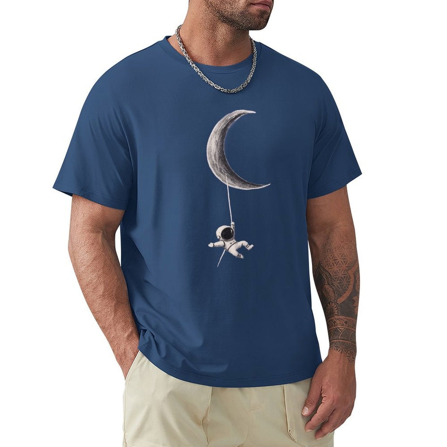 ,Men's Cotton Short - sleeved T-shirt, Breathable Loose - fitting Casual Summer Top, Suitable for Outdoor Activities and Daily Comfortable Wear,Men's T-shirt100%cottonz9ogju2tmppg - TrendyLookz