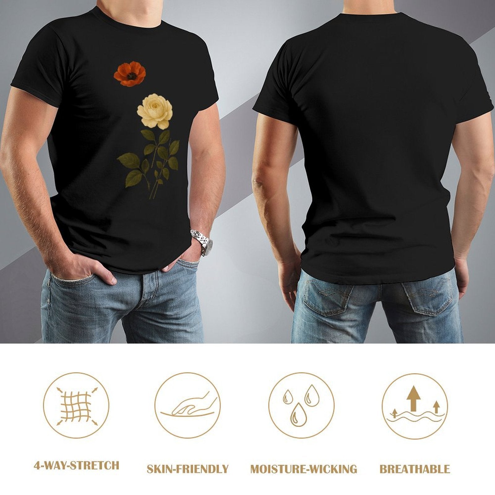 ,Men's Cotton Short - sleeved T-shirt, Breathable Loose - fitting Casual Summer Top, Suitable for Outdoor Activities and Daily Comfortable Wear,Men's T-shirt100%cottonz9ogjy7g9sjc - TrendyLookz