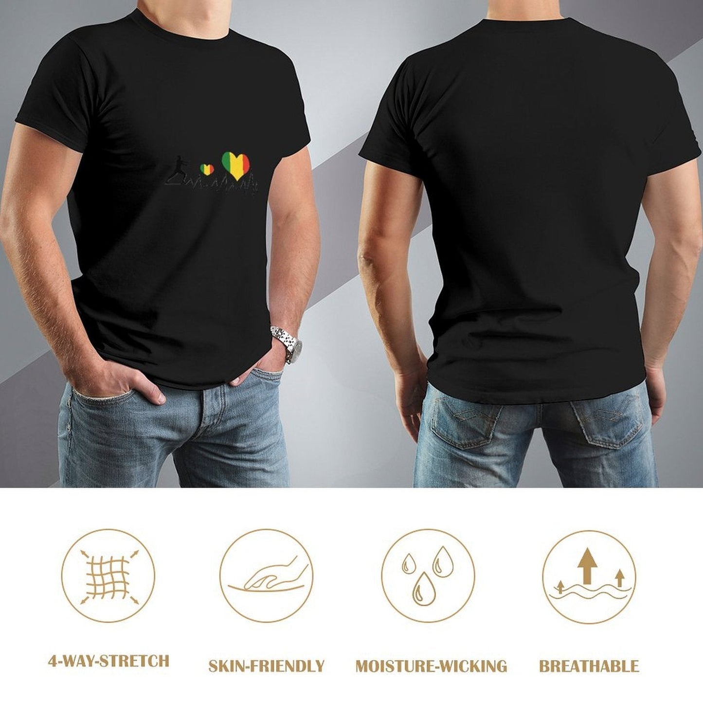 ,Men's Cotton Short - sleeved T-shirt, Breathable Loose - fitting Casual Summer Top, Suitable for Outdoor Activities and Daily Comfortable Wear,Men's T-shirt100%cottonz9ogpgvgos6x - TrendyLookz