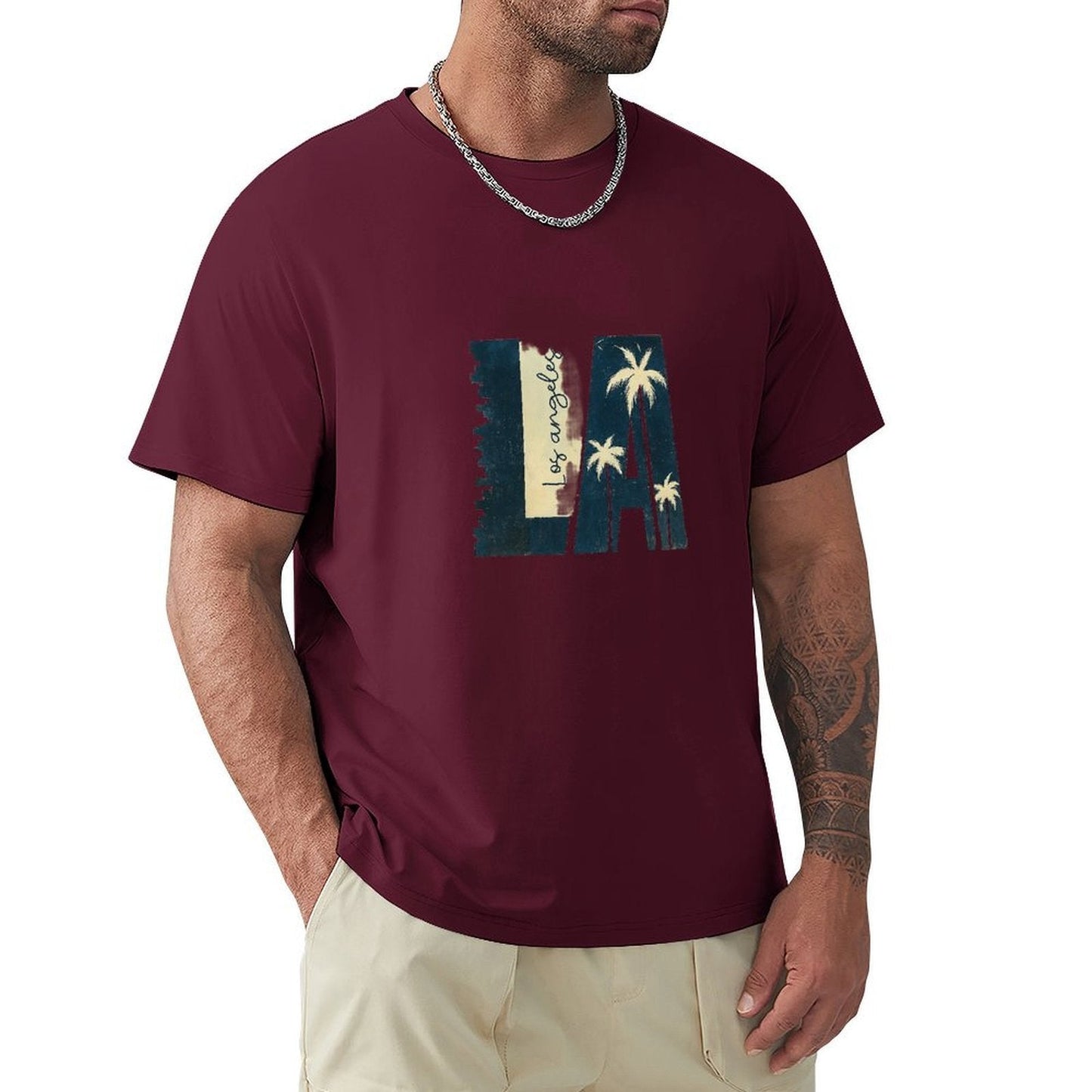 ,Men's Cotton Short - sleeved T-shirt, Breathable Loose - fitting Casual Summer Top, Suitable for Outdoor Activities and Daily Comfortable Wear,Men's T-shirt100%cottonz9ogph9elrtg - TrendyLookz