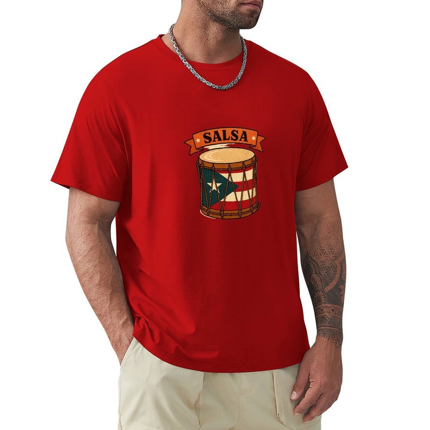 ,Men's Cotton Short - sleeved T-shirt, Breathable Loose - fitting Casual Summer Top, Suitable for Outdoor Activities and Daily Comfortable Wear,Men's T-shirt100%cottonz9ogx809gs1p - TrendyLookz