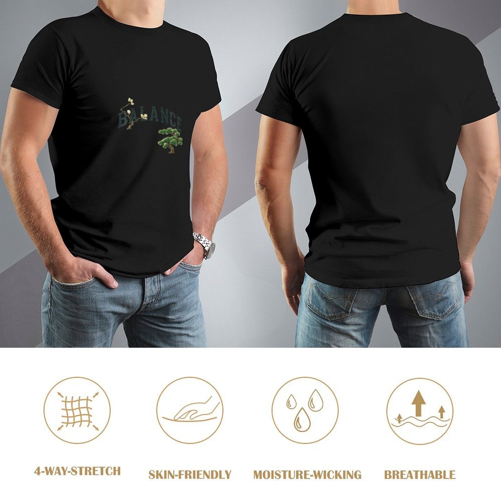 ,Men's Cotton Short - sleeved T-shirt, Breathable Loose - fitting Casual Summer Top, Suitable for Outdoor Activities and Daily Comfortable Wear,Men's T-shirt100%cottonz9ogxetxhcov - TrendyLookz