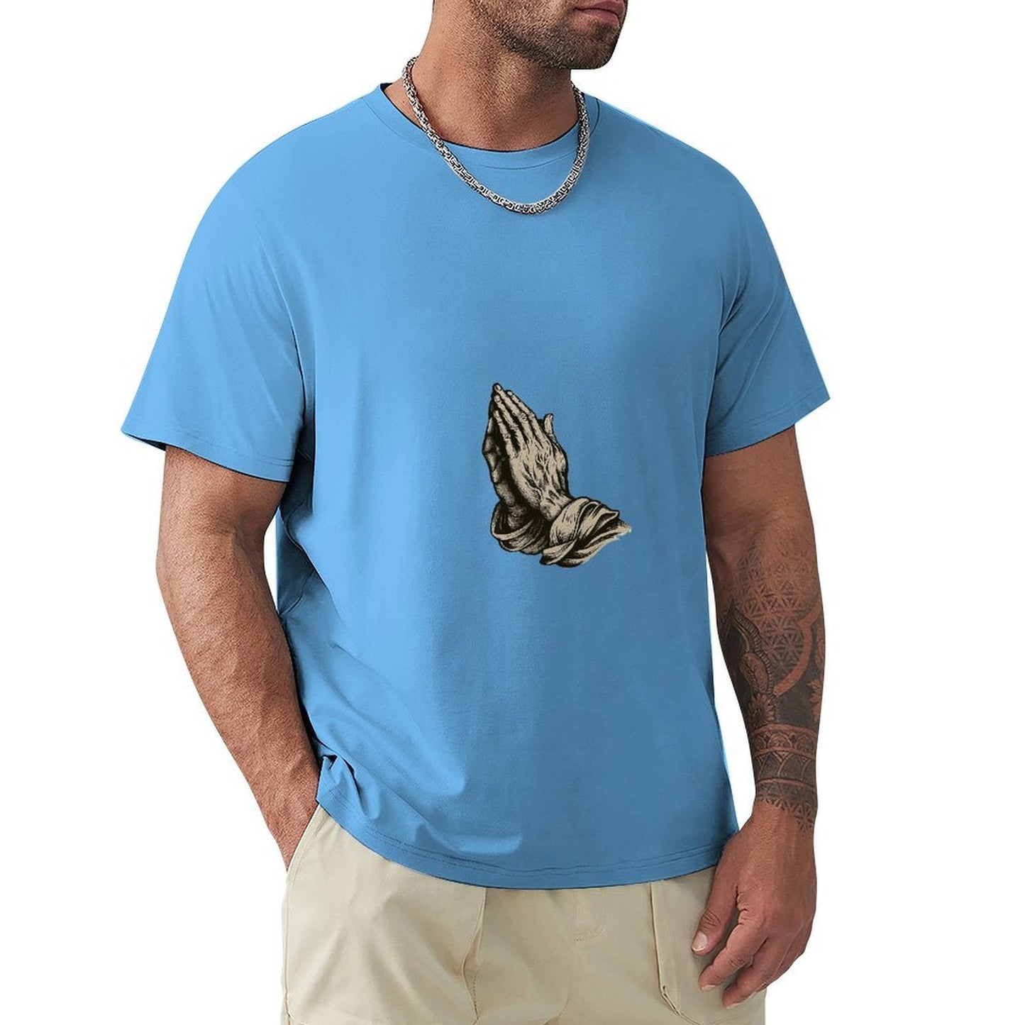 ,Men's Cotton Short - sleeved T-shirt, Breathable Loose - fitting Casual Summer Top, Suitable for Outdoor Activities and Daily Comfortable Wear,Men's T-shirt100%cottonz9ogpg6446uq - TrendyLookz