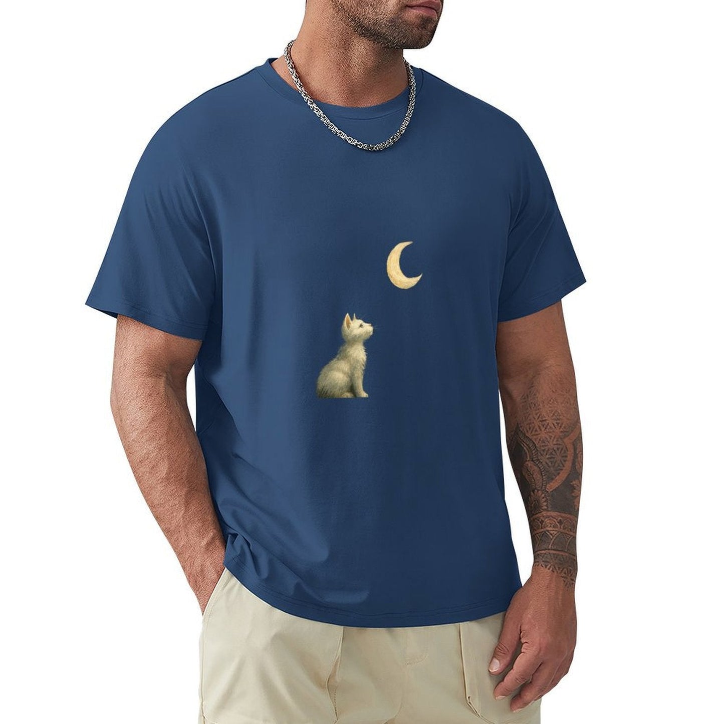 ,Men's Cotton Short - sleeved T-shirt, Breathable Loose - fitting Casual Summer Top, Suitable for Outdoor Activities and Daily Comfortable Wear,Men's T-shirt100%cottonz9ogjukfqfgm - TrendyLookz