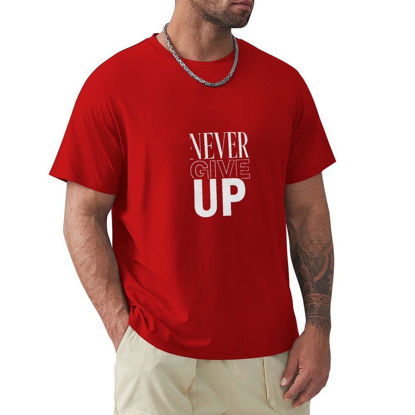 ,Men's Cotton Short - sleeved T-shirt, Breathable Loose - fitting Casual Summer Top, Suitable for Outdoor Activities and Daily Comfortable Wear,Men's T-shirt100%cottonz9ogjv6bk0mp - TrendyLookz