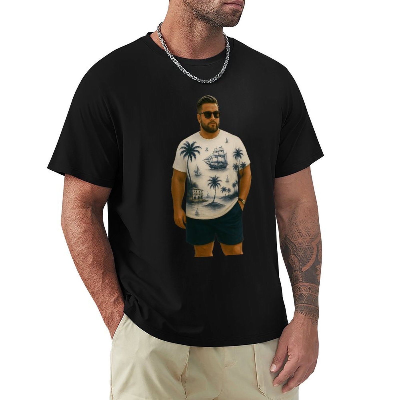 ,Men's Cotton Short - sleeved T-shirt, Breathable Loose - fitting Casual Summer Top, Suitable for Outdoor Activities and Daily Comfortable Wear,Men's T-shirt100%cottonz9ogjy9pdhtm - TrendyLookz