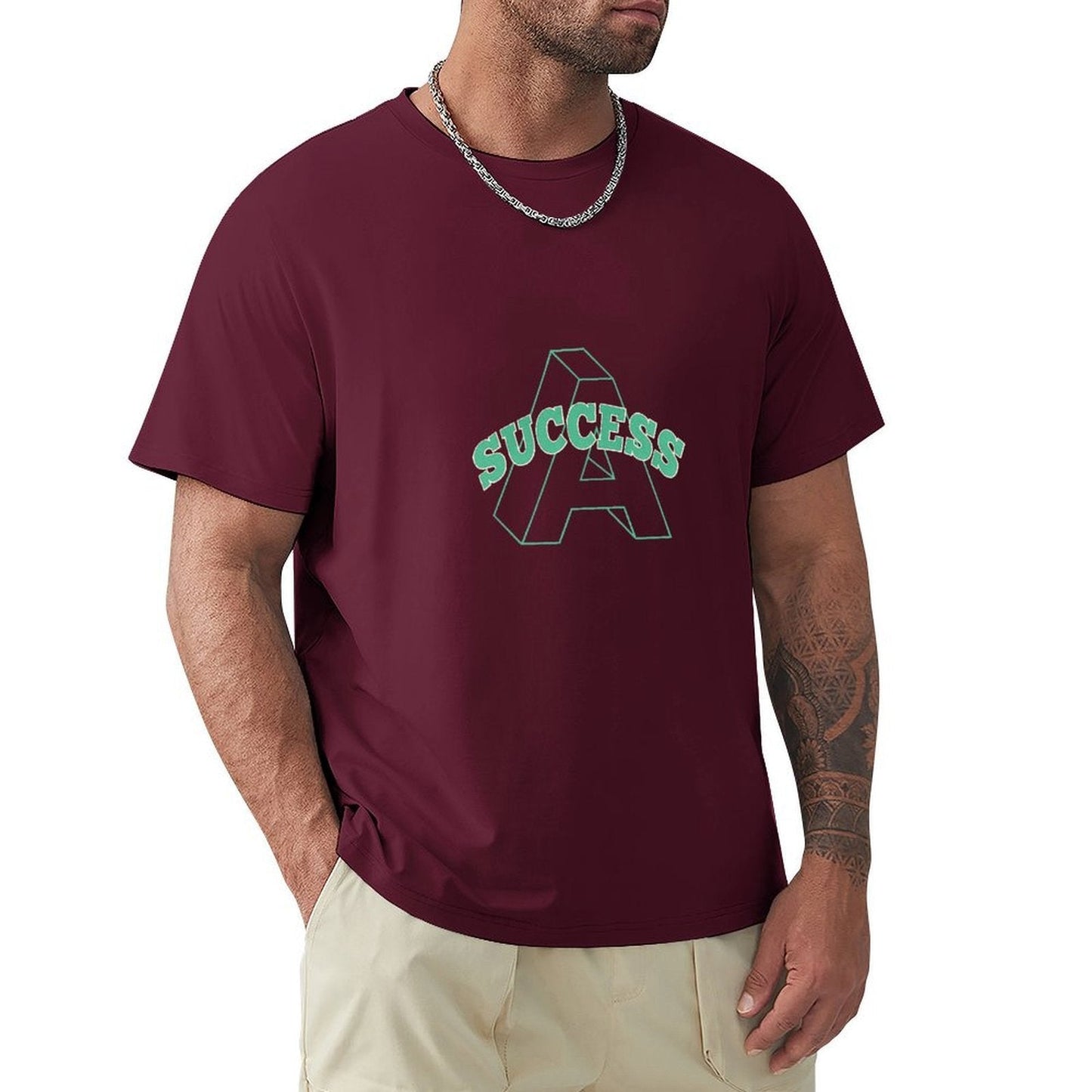 ,Men's Cotton Short - sleeved T-shirt, Breathable Loose - fitting Casual Summer Top, Suitable for Outdoor Activities and Daily Comfortable Wear,Men's T-shirt100%cottonz9ogxemvcyur - TrendyLookz