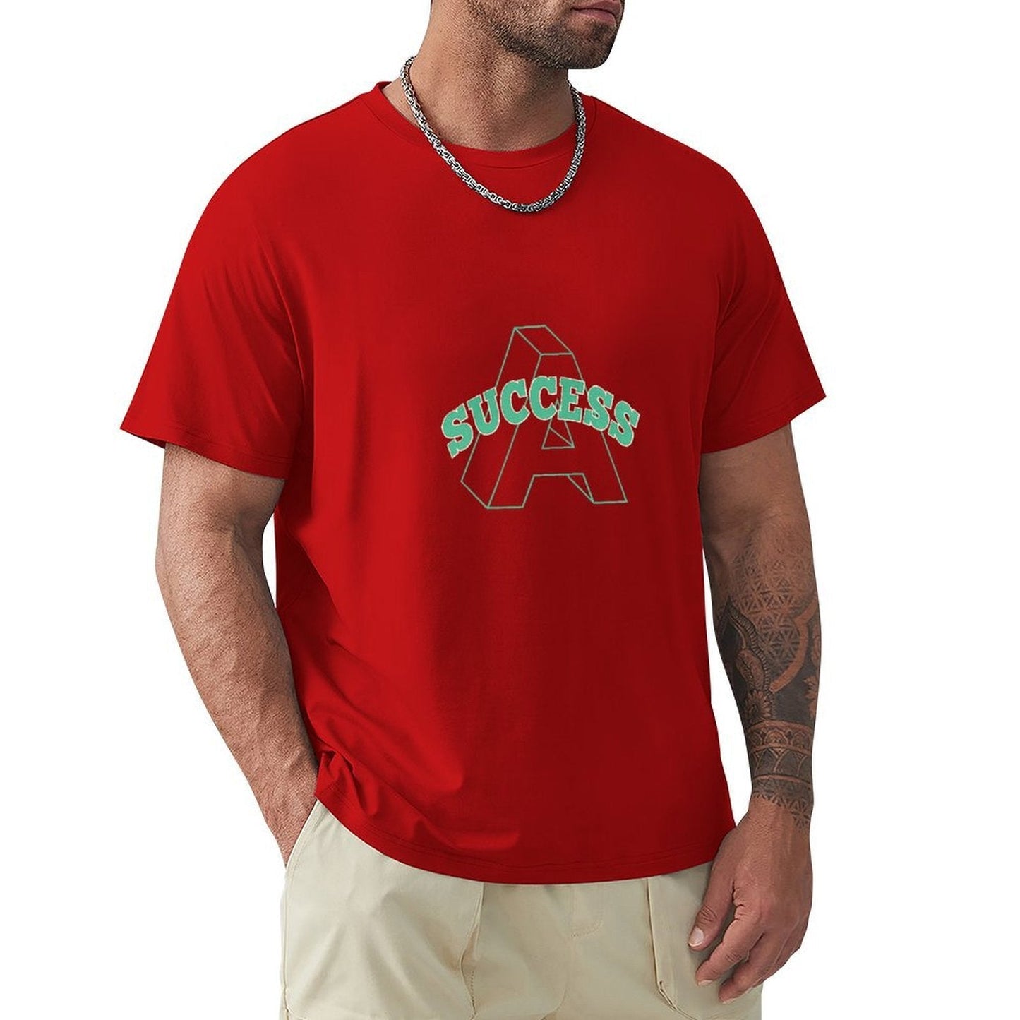 ,Men's Cotton Short - sleeved T-shirt, Breathable Loose - fitting Casual Summer Top, Suitable for Outdoor Activities and Daily Comfortable Wear,Men's T-shirt100%cottonz9ogxemvcyur - TrendyLookz
