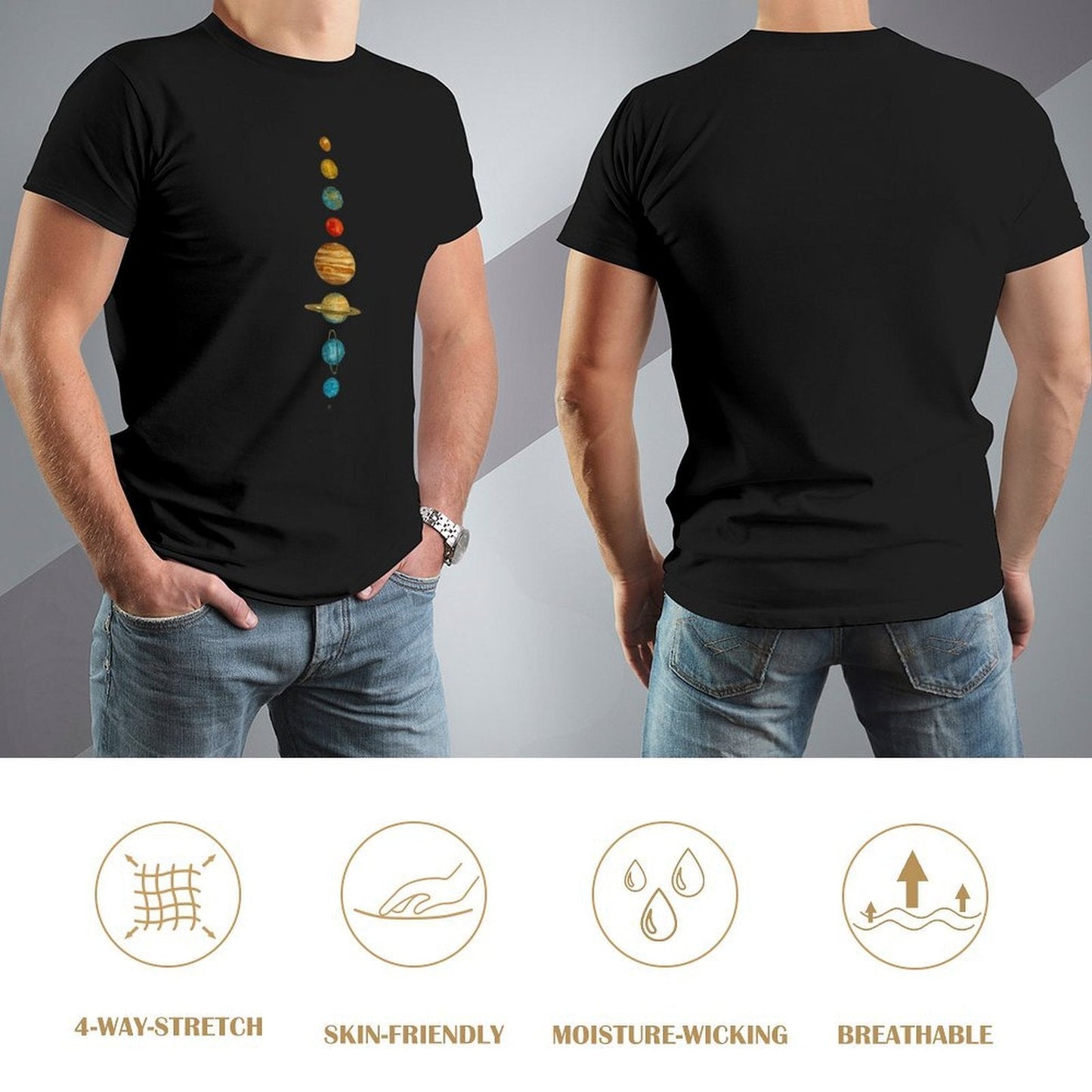 ,Men's Cotton Short - sleeved T-shirt, Breathable Loose - fitting Casual Summer Top, Suitable for Outdoor Activities and Daily Comfortable Wear,Men's T-shirt100%cottonz9ogxep4c0ok - TrendyLookz