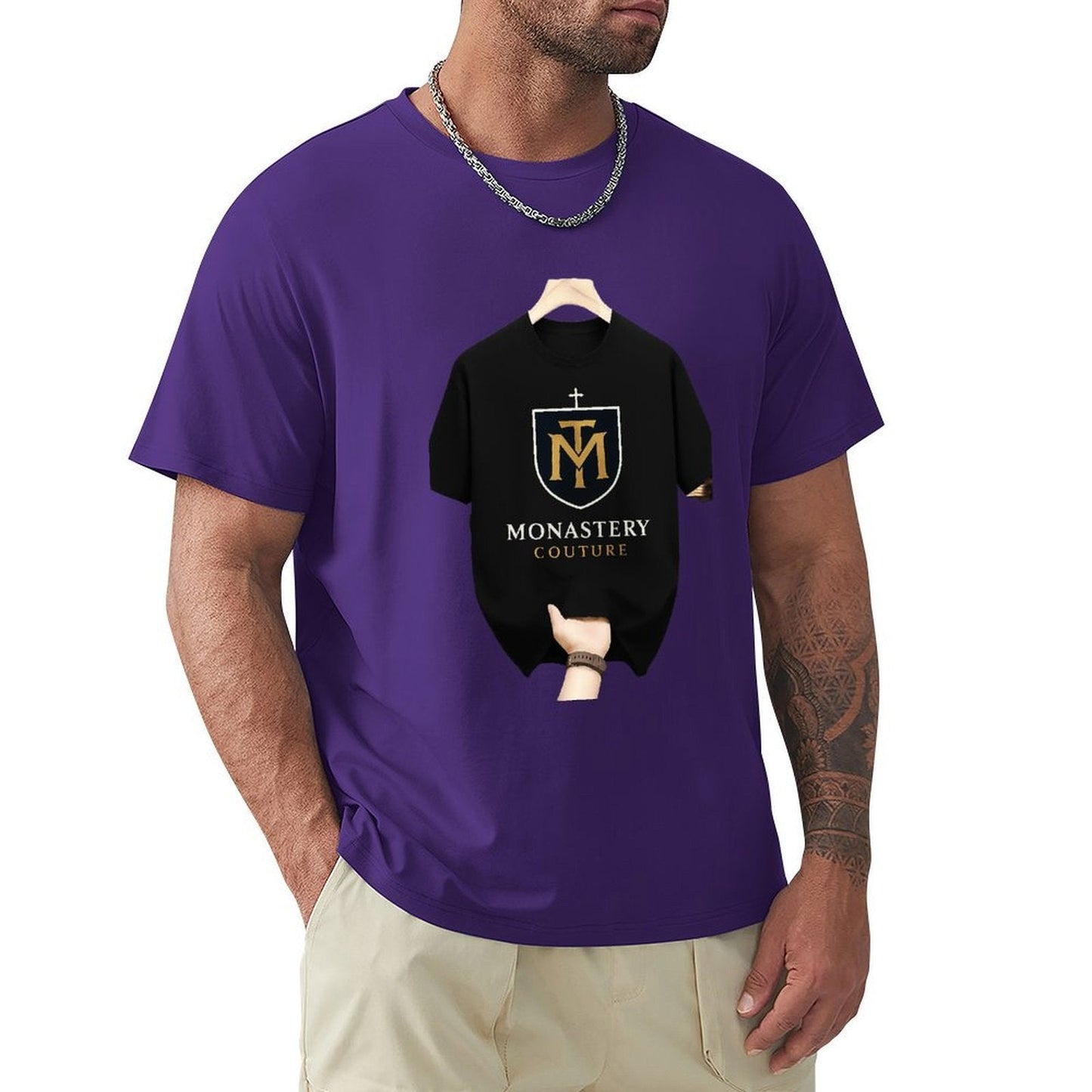 ,Men's Cotton Short - sleeved T-shirt, Breathable Loose - fitting Casual Summer Top, Suitable for Outdoor Activities and Daily Comfortable Wear,Men's T-shirt100%cottonz9og51ot0p7k - TrendyLookz