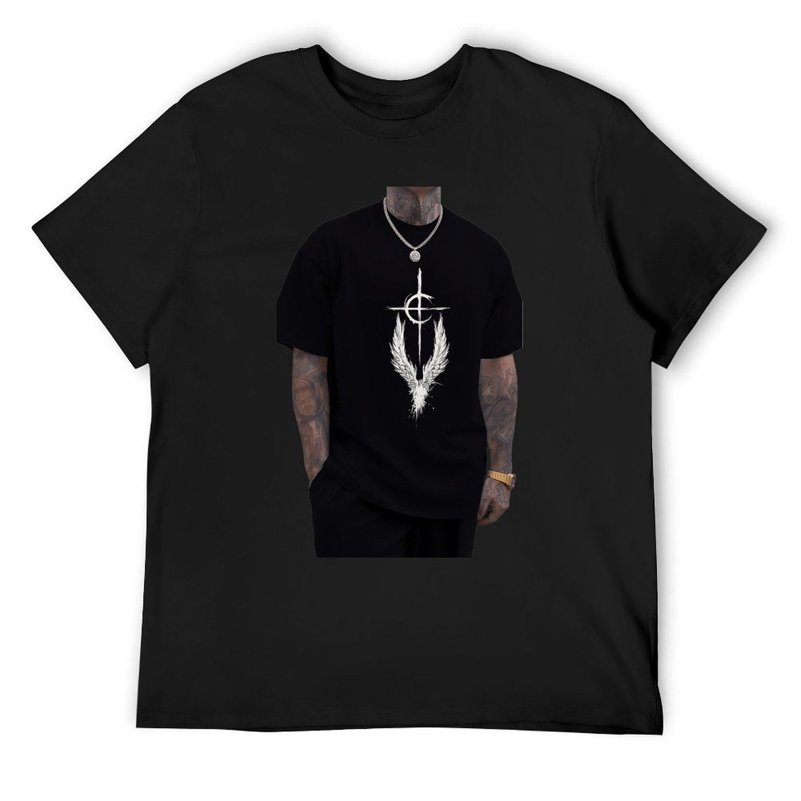 ,Men's Cotton Short - sleeved T-shirt, Breathable Loose - fitting Casual Summer Top, Suitable for Outdoor Activities and Daily Comfortable Wear,Men's T-shirt100%cottonz9ogxerqre4u - TrendyLookz