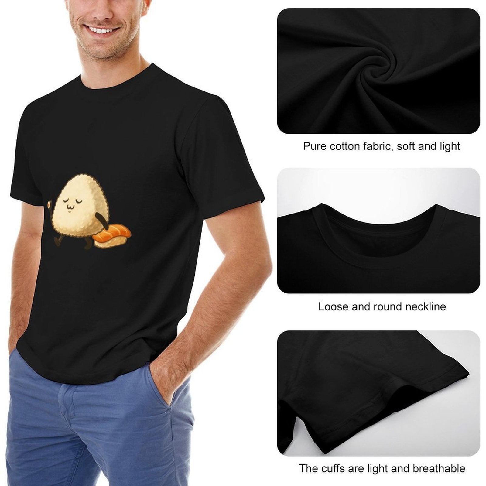 ,Men's Cotton Short - sleeved T-shirt, Breathable Loose - fitting Casual Summer Top, Suitable for Outdoor Activities and Daily Comfortable Wear,Men's T-shirt100%cottonz9ogjvwo6ltq - TrendyLookz