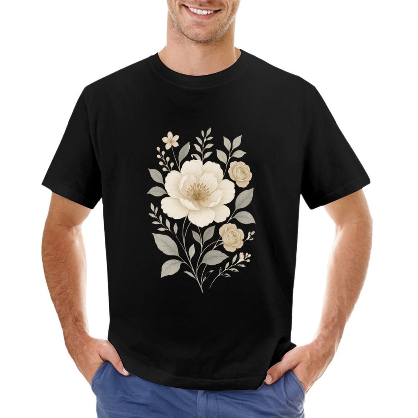 ,Men's Cotton Short - sleeved T-shirt, Breathable Loose - fitting Casual Summer Top, Suitable for Outdoor Activities and Daily Comfortable Wear,Men's T-shirt100%cottonz9ogpbkfv91x - TrendyLookz