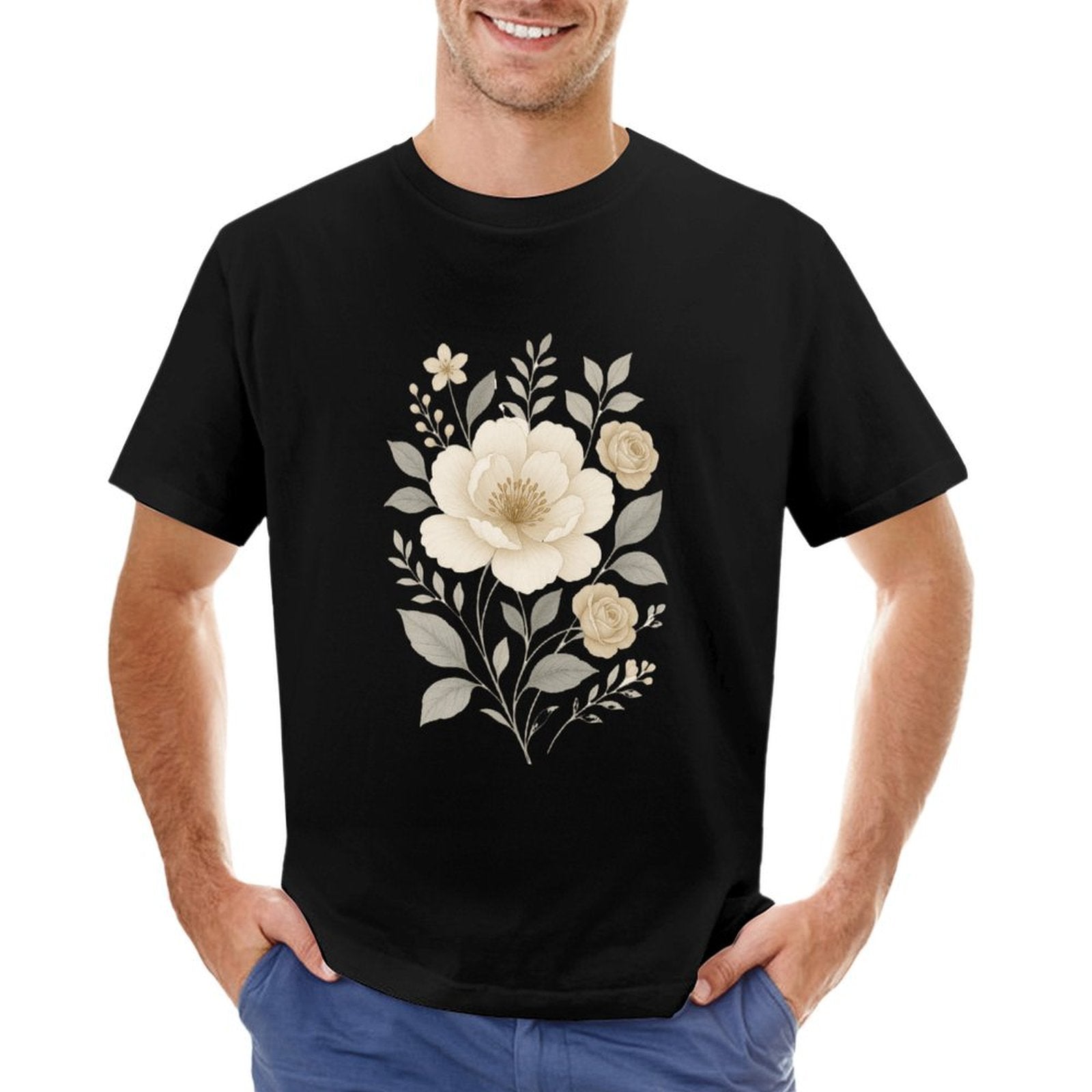 ,Men's Cotton Short - sleeved T-shirt, Breathable Loose - fitting Casual Summer Top, Suitable for Outdoor Activities and Daily Comfortable Wear,Men's T-shirt100%cottonz9ogpbkfv91x - TrendyLookz