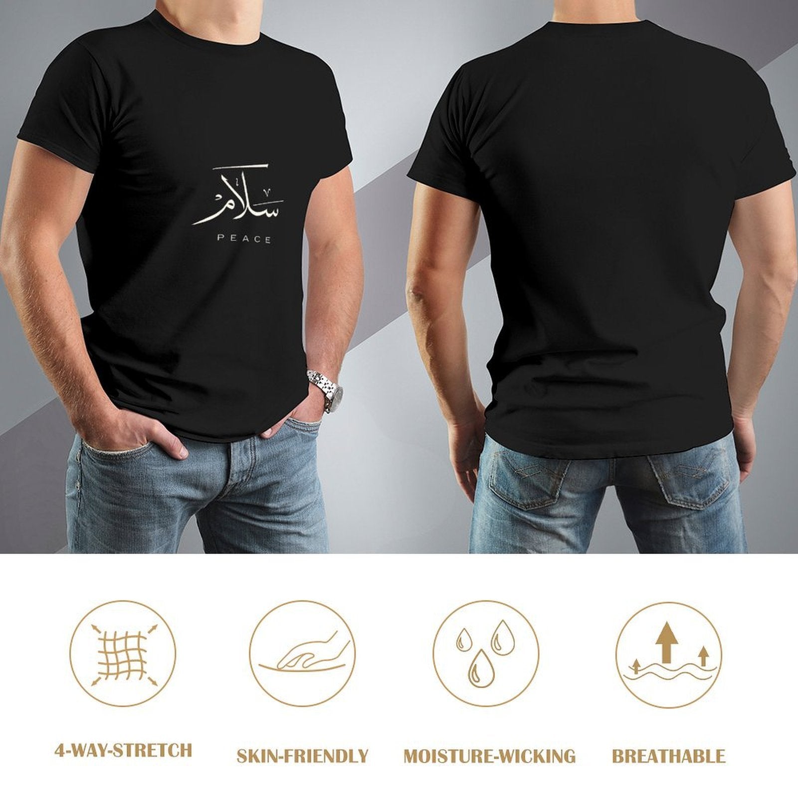 ,Men's Cotton Short - sleeved T-shirt, Breathable Loose - fitting Casual Summer Top, Suitable for Outdoor Activities and Daily Comfortable Wear,Men's T-shirt100%cottonz9ogjywqv17k - TrendyLookz