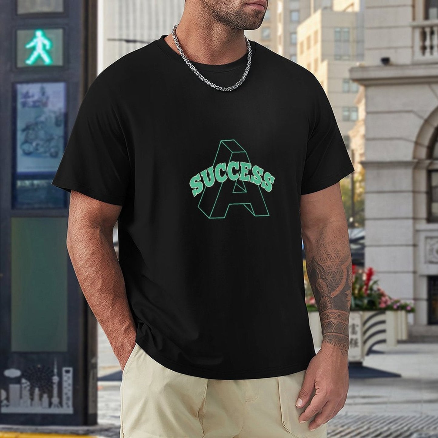 ,Men's Cotton Short - sleeved T-shirt, Breathable Loose - fitting Casual Summer Top, Suitable for Outdoor Activities and Daily Comfortable Wear,Men's T-shirt100%cottonz9ogxemvcyur - TrendyLookz