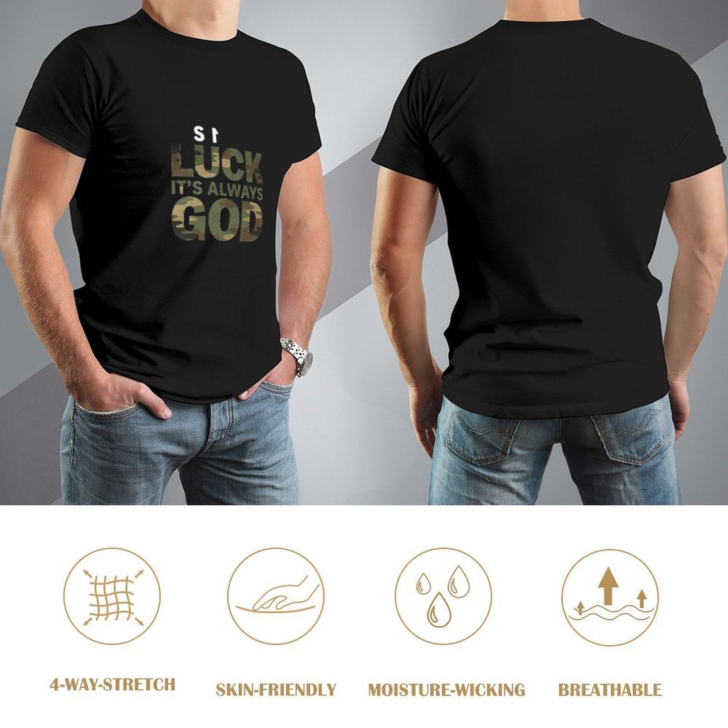 ,Men's Cotton Short - sleeved T-shirt, Breathable Loose - fitting Casual Summer Top, Suitable for Outdoor Activities and Daily Comfortable Wear,Men's T-shirt100%cottonz9ogpg885lbe - TrendyLookz