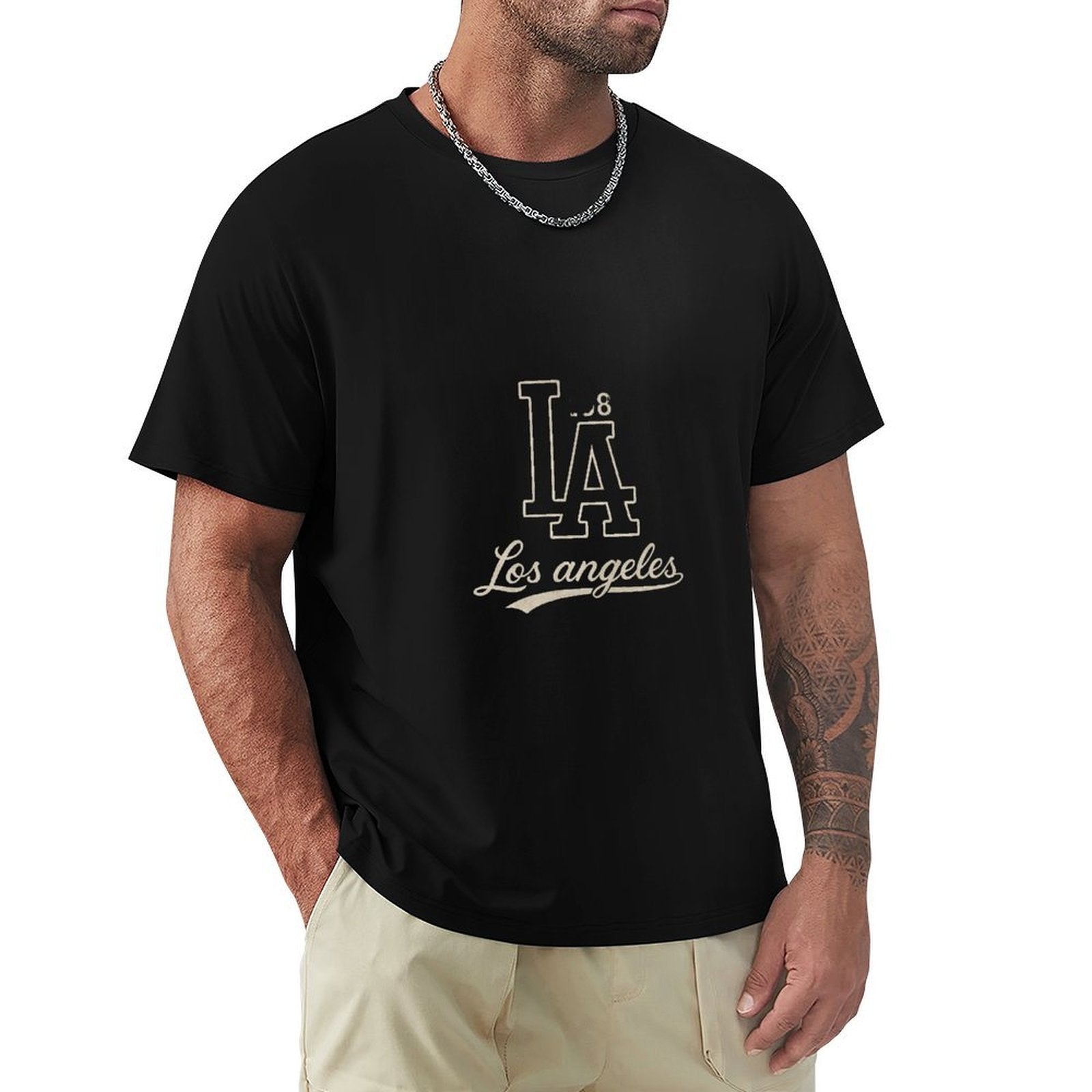 ,Men's Cotton Short - sleeved T-shirt, Breathable Loose - fitting Casual Summer Top, Suitable for Outdoor Activities and Daily Comfortable Wear,Men's T-shirt100%cottonz9ogph5cyb4v - TrendyLookz