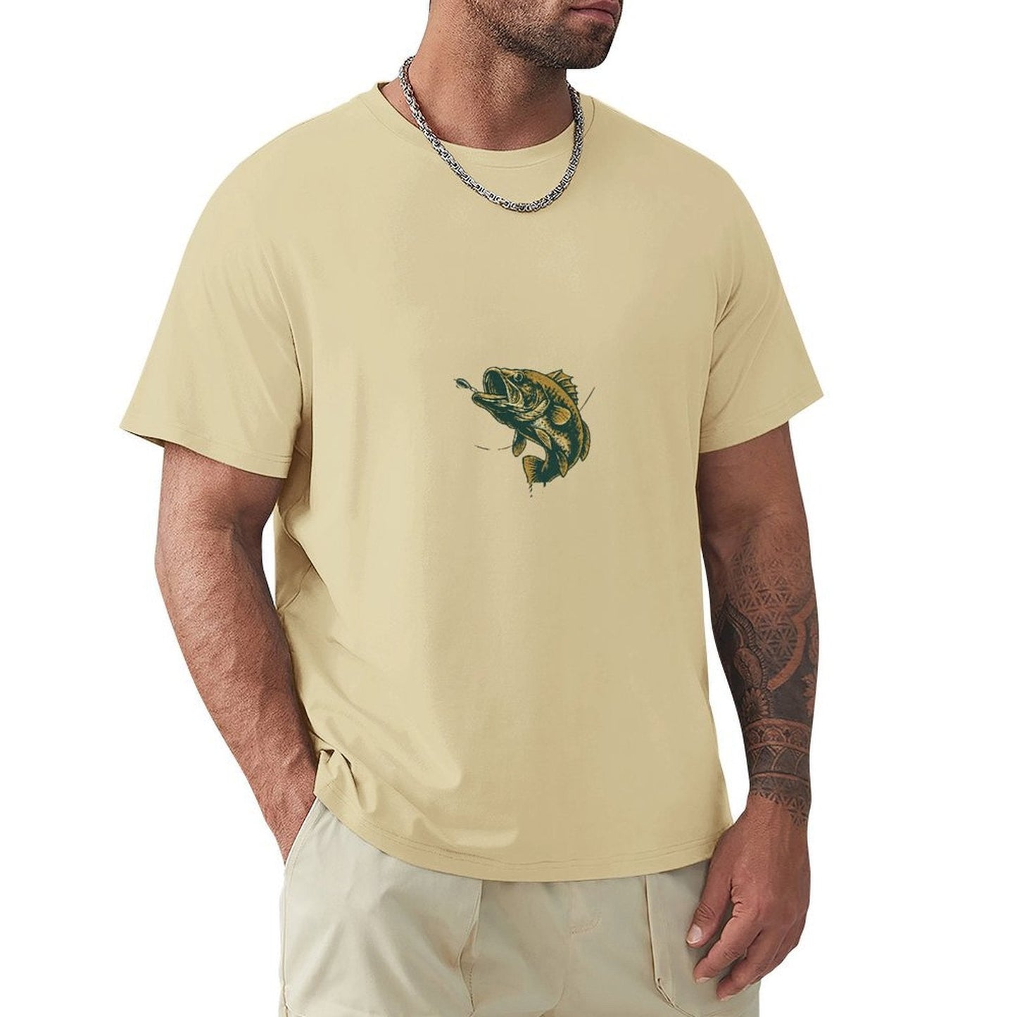 ,Men's Cotton Short - sleeved T-shirt, Breathable Loose - fitting Casual Summer Top, Suitable for Outdoor Activities and Daily Comfortable Wear,Men's T-shirt100%cottonz9ogpg3odtyv - TrendyLookz