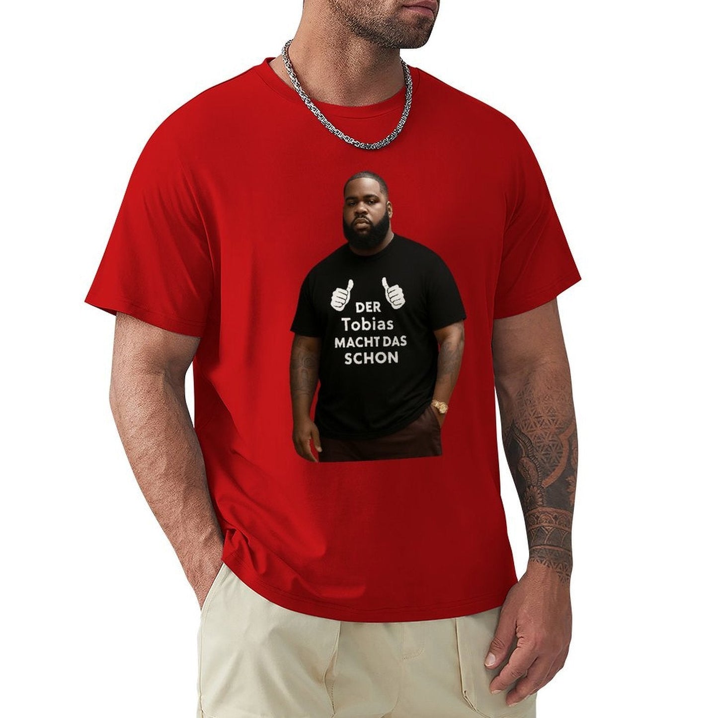 ,Men's Cotton Short - sleeved T-shirt, Breathable Loose - fitting Casual Summer Top, Suitable for Outdoor Activities and Daily Comfortable Wear,Men's T-shirt100%cottonz9ogx8615edx - TrendyLookz