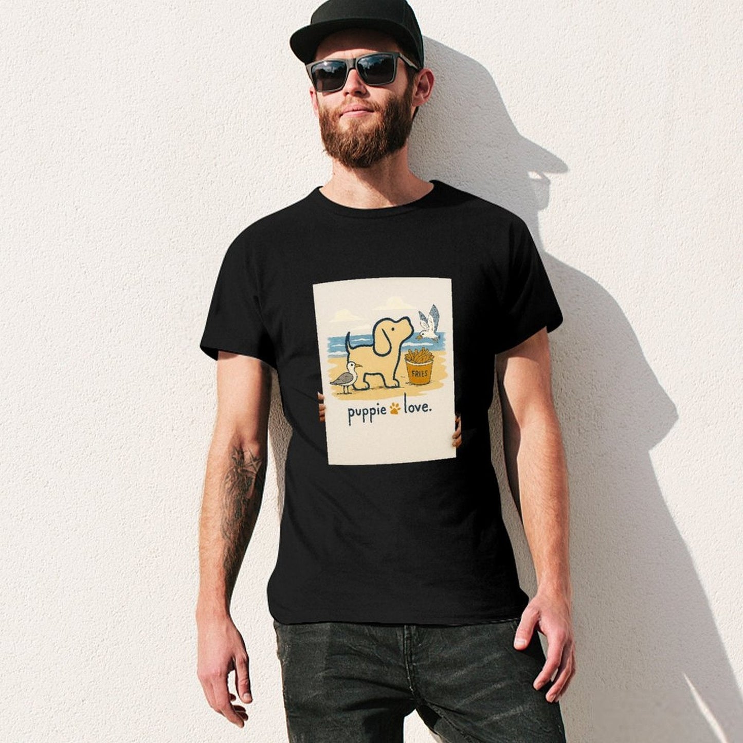 ,Men's Cotton Short - sleeved T-shirt, Breathable Loose - fitting Casual Summer Top, Suitable for Outdoor Activities and Daily Comfortable Wear,Men's T-shirt100%cottonz9ogjvyntth6 - TrendyLookz
