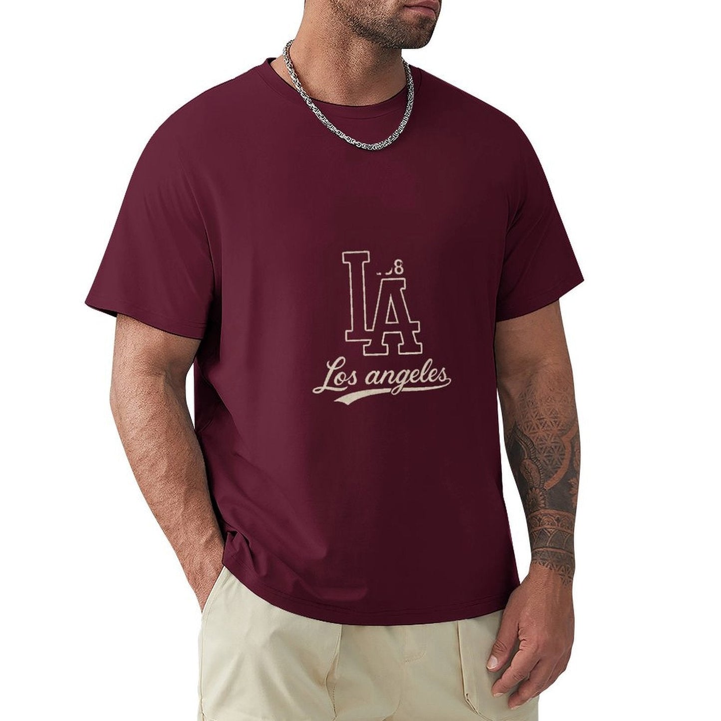 ,Men's Cotton Short - sleeved T-shirt, Breathable Loose - fitting Casual Summer Top, Suitable for Outdoor Activities and Daily Comfortable Wear,Men's T-shirt100%cottonz9ogph5cyb4v - TrendyLookz