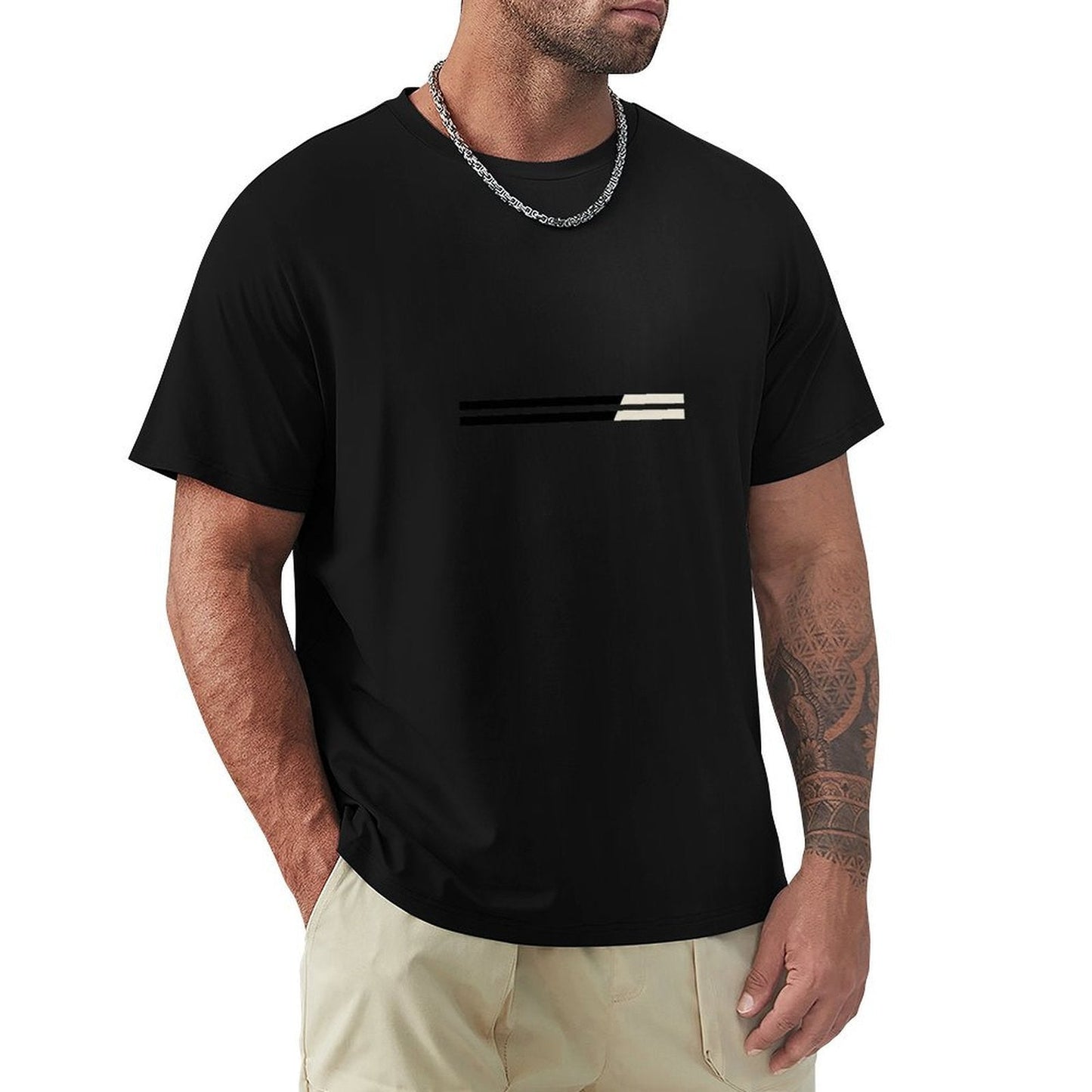 ,Men's Cotton Short - sleeved T-shirt, Breathable Loose - fitting Casual Summer Top, Suitable for Outdoor Activities and Daily Comfortable Wear,Men's T-shirt100%cottonz9ogjysptcqg - TrendyLookz