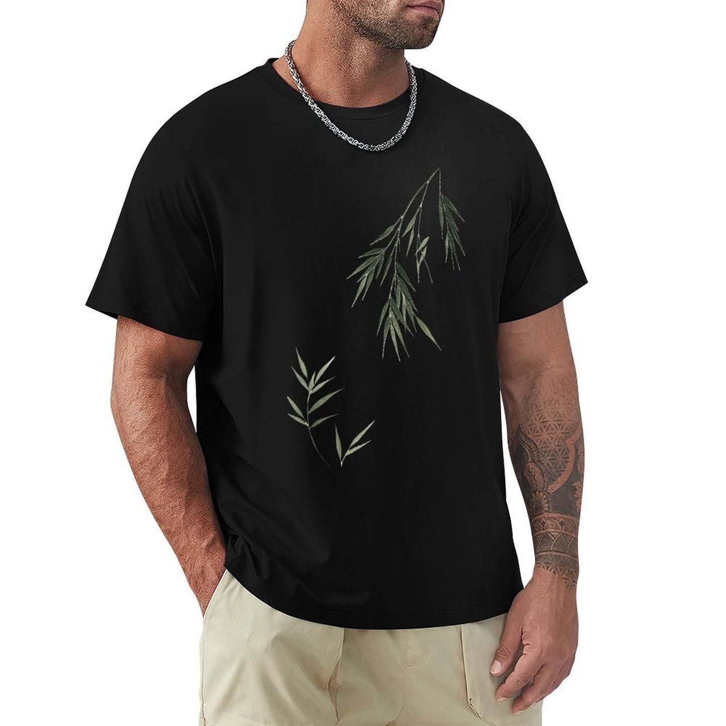 ,Men's Cotton Short - sleeved T-shirt, Breathable Loose - fitting Casual Summer Top, Suitable for Outdoor Activities and Daily Comfortable Wear,Men's T-shirt100%cottonz9og5119xl9k - TrendyLookz