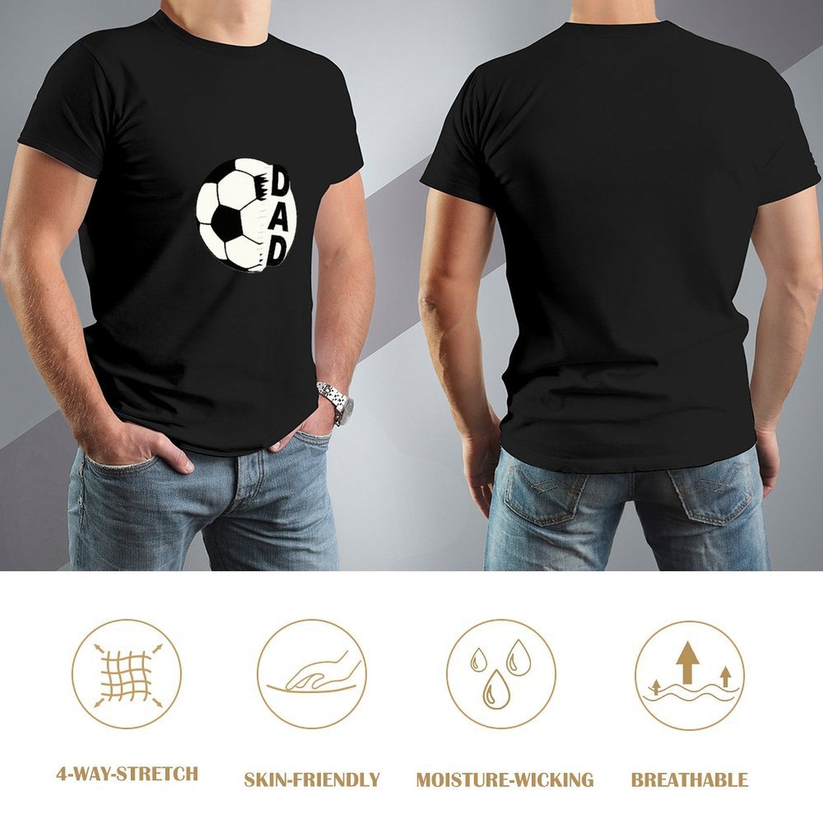 ,Men's Cotton Short - sleeved T-shirt, Breathable Loose - fitting Casual Summer Top, Suitable for Outdoor Activities and Daily Comfortable Wear,Men's T-shirt100%cottonz9ogpbdur8rm - TrendyLookz