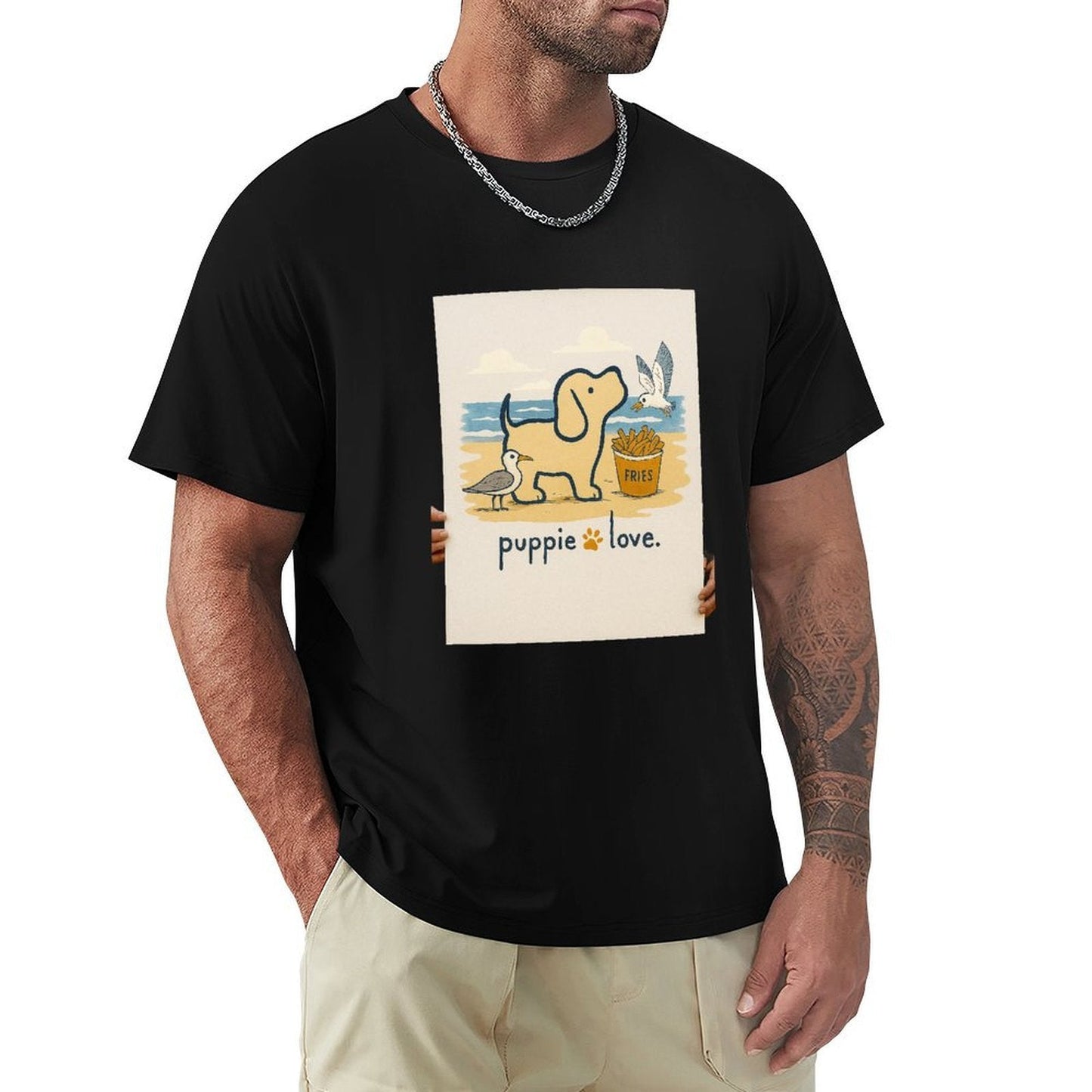 ,Men's Cotton Short - sleeved T-shirt, Breathable Loose - fitting Casual Summer Top, Suitable for Outdoor Activities and Daily Comfortable Wear,Men's T-shirt100%cottonz9ogjvyntth6 - TrendyLookz
