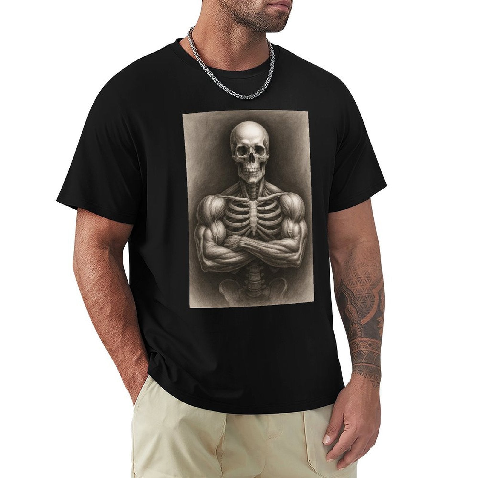 Men's Cotton Short - sleeved T-shirt, Breathable Loose - fitting Casual Summer Top, Suitable for Outdoor Activities and Daily Comfortable Wear,Men's T-shirt100%cottonzxv2owrqq576 - TrendyLookz