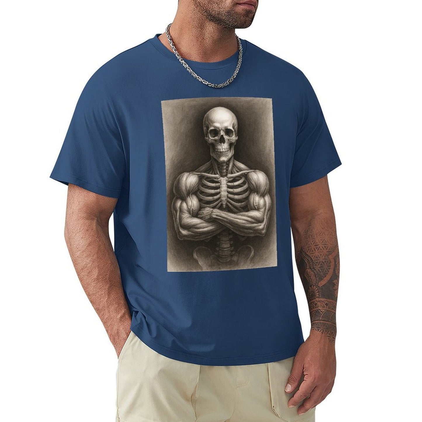 Men's Cotton Short - sleeved T-shirt, Breathable Loose - fitting Casual Summer Top, Suitable for Outdoor Activities and Daily Comfortable Wear,Men's T-shirt100%cottonzxv2owrqq576 - TrendyLookz