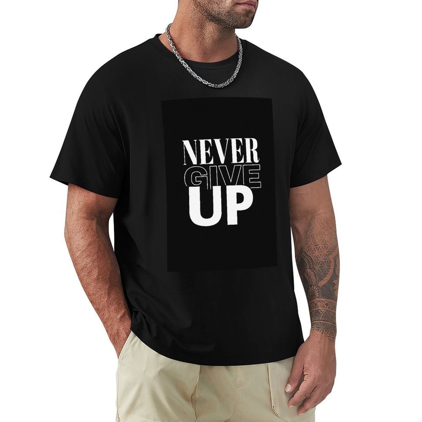 Men's Cotton Short - sleeved T-shirt, Breathable Loose - fitting Casual Summer Top, Suitable for Outdoor Activities and Daily Comfortable Wear,Men's T-shirt100%cottonzxv2oqe5r3be - TrendyLookz