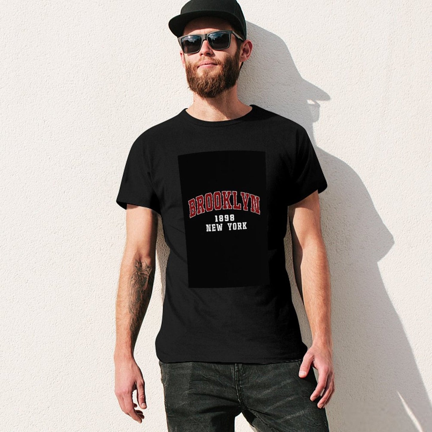 Men's Cotton Short - sleeved T-shirt, Breathable Loose - fitting Casual Summer Top, Suitable for Outdoor Activities and Daily Comfortable Wear,Men's T-shirt100%cottonzxv2owmkduct - TrendyLookz