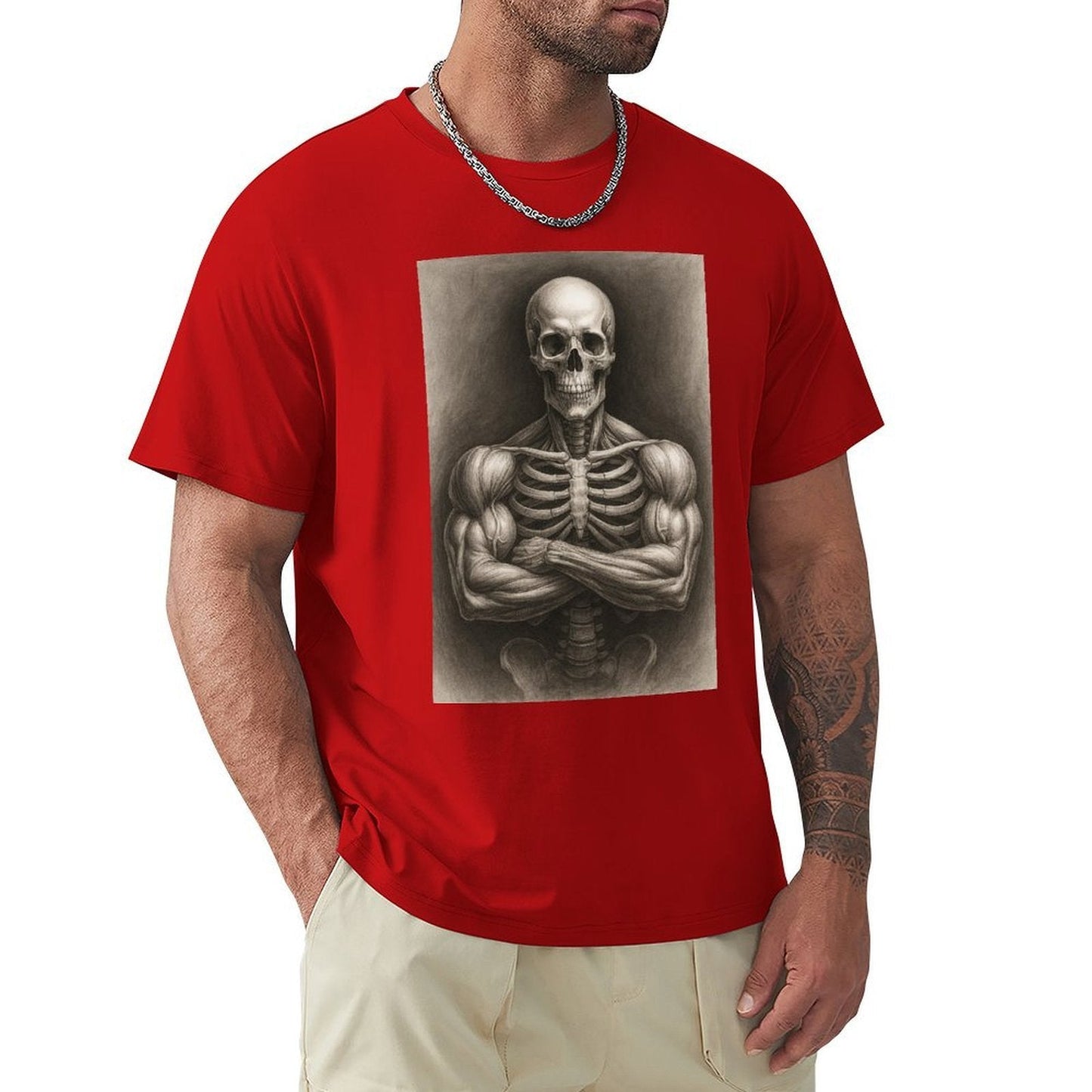 Men's Cotton Short - sleeved T-shirt, Breathable Loose - fitting Casual Summer Top, Suitable for Outdoor Activities and Daily Comfortable Wear,Men's T-shirt100%cottonzxv2owrqq576 - TrendyLookz