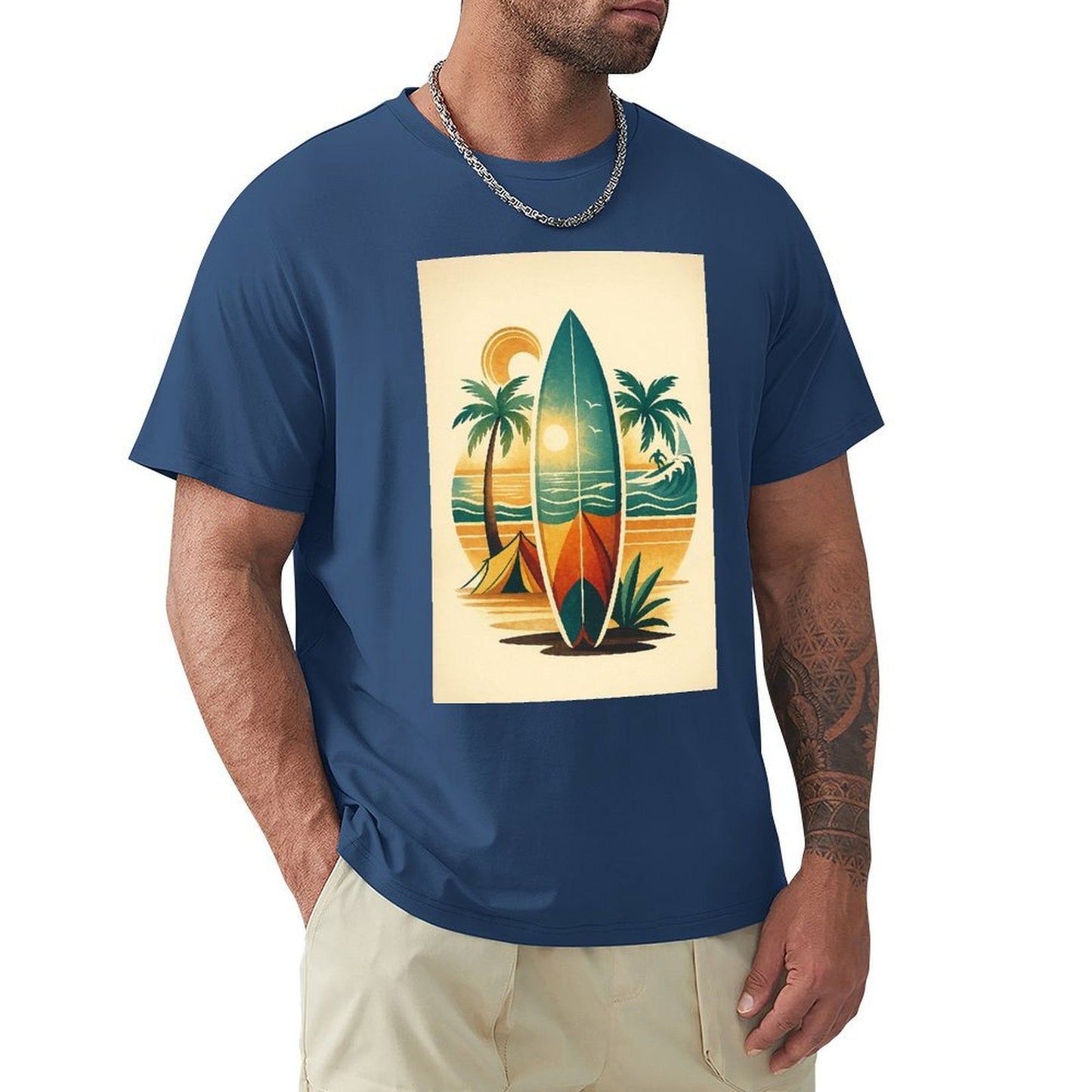 ,Men's Cotton Short - sleeved T-shirt, Breathable Loose - fitting Casual Summer Top, Suitable for Outdoor Activities and Daily Comfortable Wear,Men's T-shirt100%cottonzxv2owgy2orx - TrendyLookz