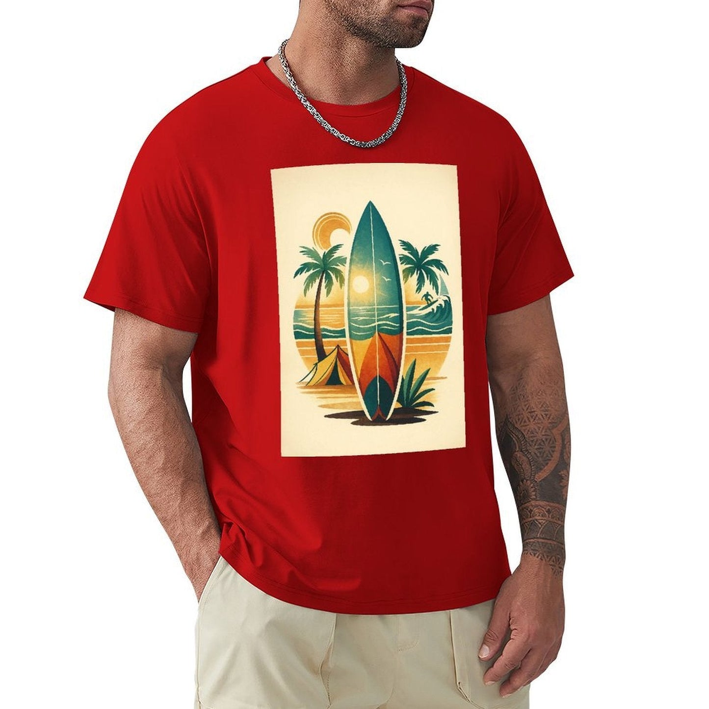 ,Men's Cotton Short - sleeved T-shirt, Breathable Loose - fitting Casual Summer Top, Suitable for Outdoor Activities and Daily Comfortable Wear,Men's T-shirt100%cottonzxv2owgy2orx - TrendyLookz