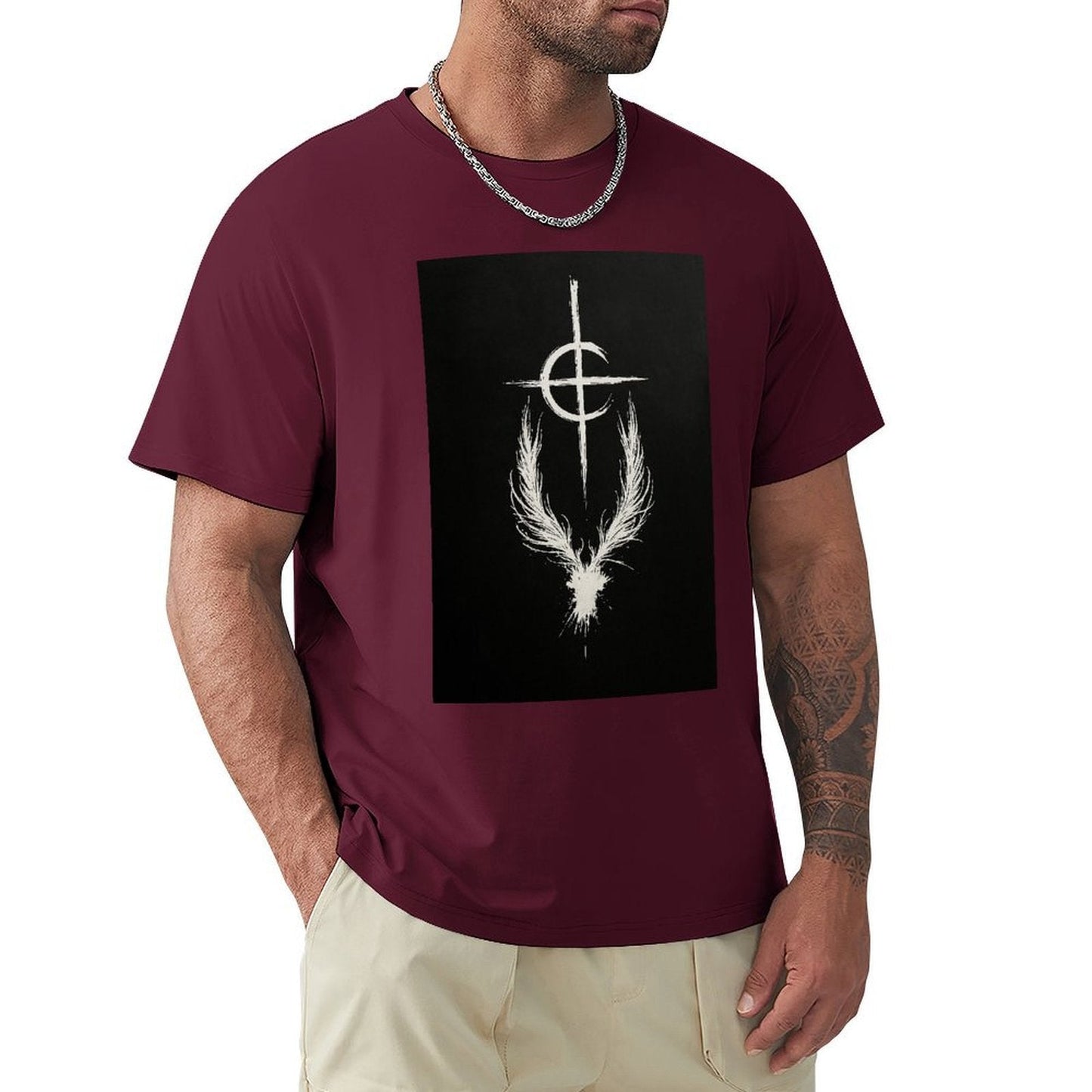 Men's Cotton Short - sleeved T-shirt, Breathable Loose - fitting Casual Summer Top, Suitable for Outdoor Activities and Daily Comfortable Wear,Men's T-shirt100%cottonzxv2owvyj6yv - TrendyLookz